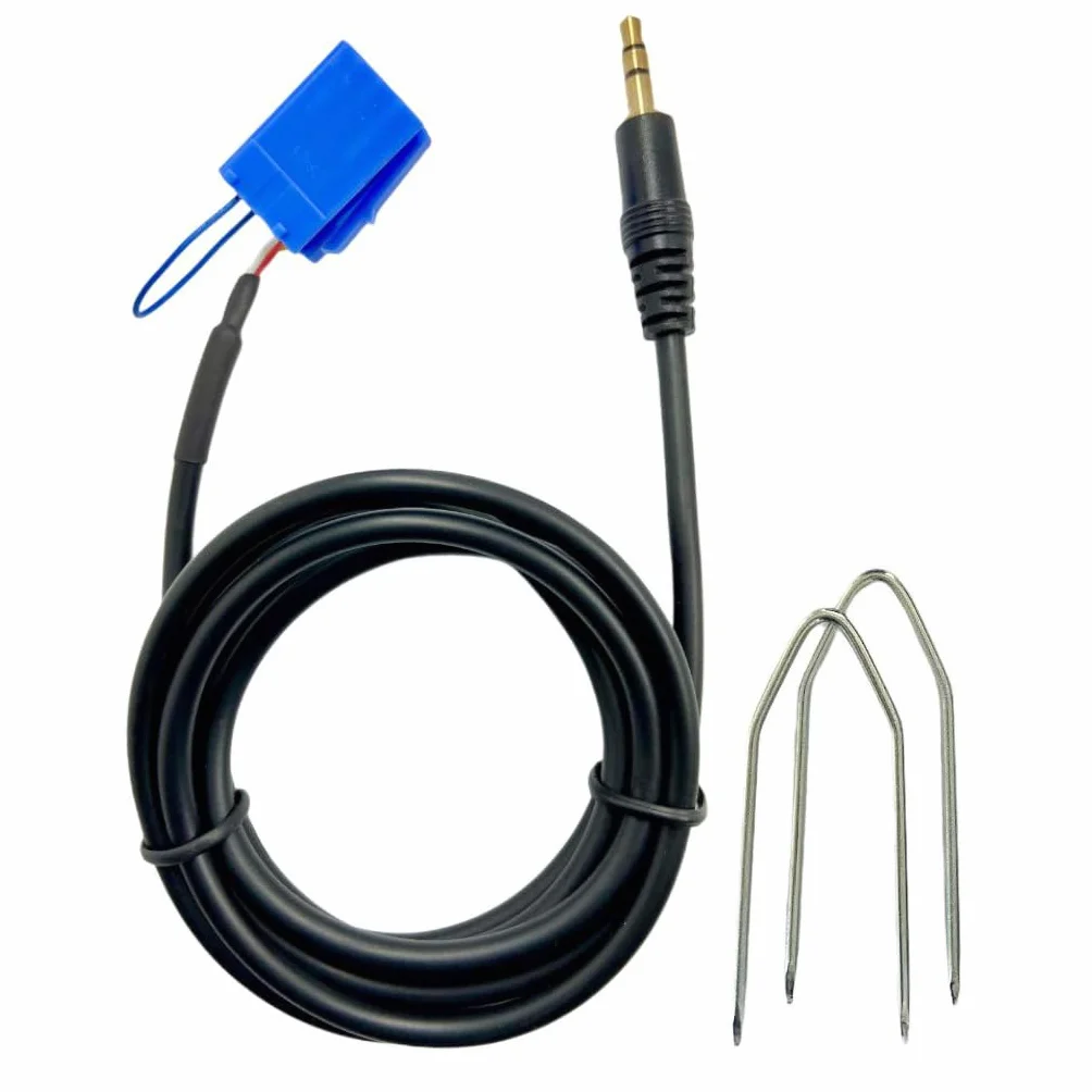 Adapter AUX do radia samochodowego 3,5 mm mostek aktywacyjny 2 klucze do ściągania kompatybilny Delphi Bosch Fiat 500 Grande Punto Evo Panda kabel audio 150 cm