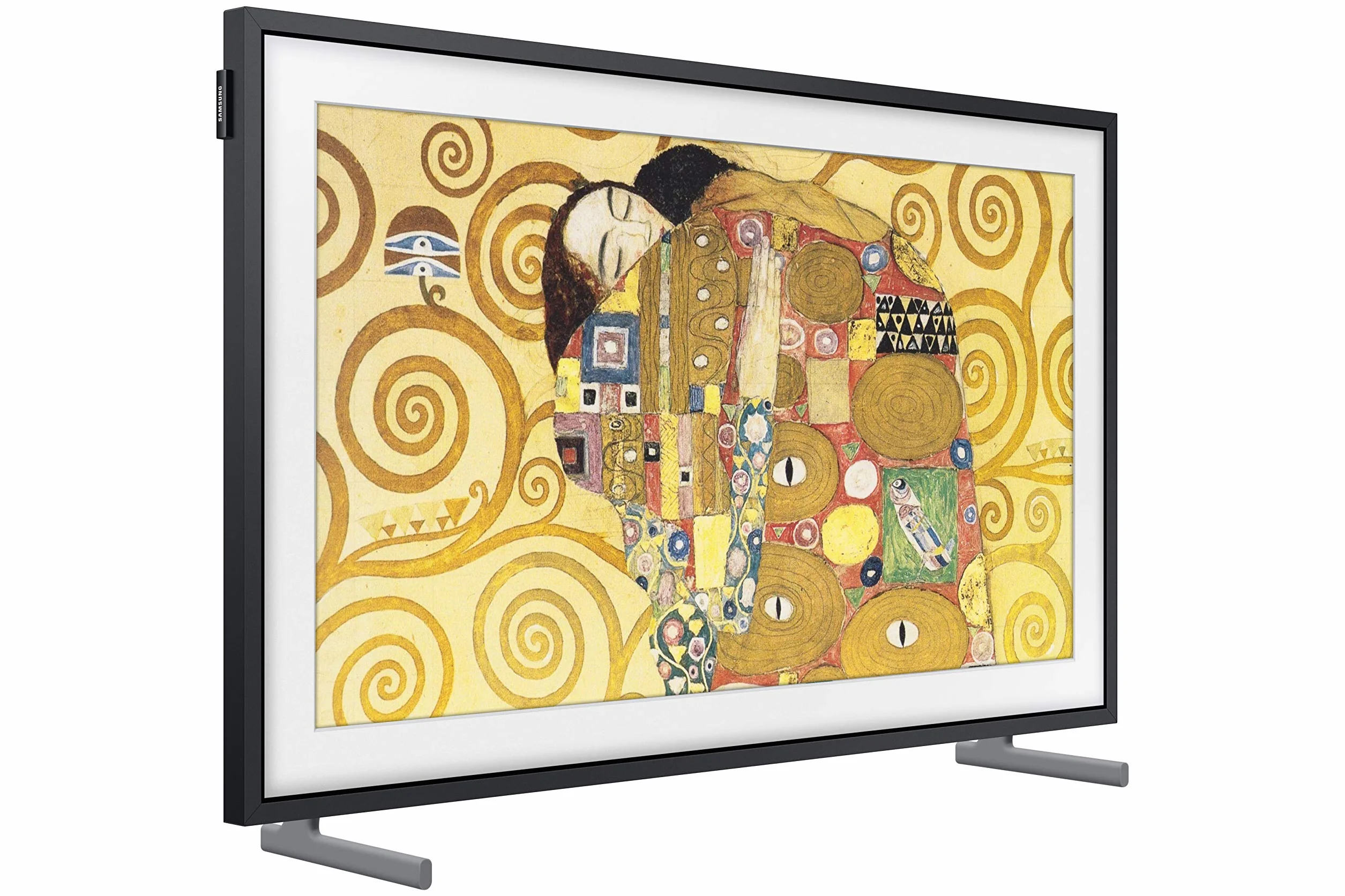 Samsung QE32LS03TBK QLED FHD 2020 Smart TV 32", Full HD, HDR 10+, sztuczna inteligencja, Multi View, tryb Ambient, One Remote Control, uchwyt ścienny bez luki w zestawie, z wbudowaną Alexą