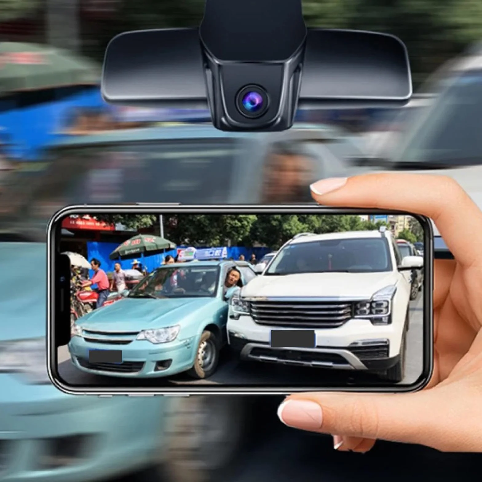 Kamera Samochodowa dla Mercedes Benz A 200L Sport Edition 2019-2020, Rejestrator jazdy samochodem Kamera samochodowa z przodu