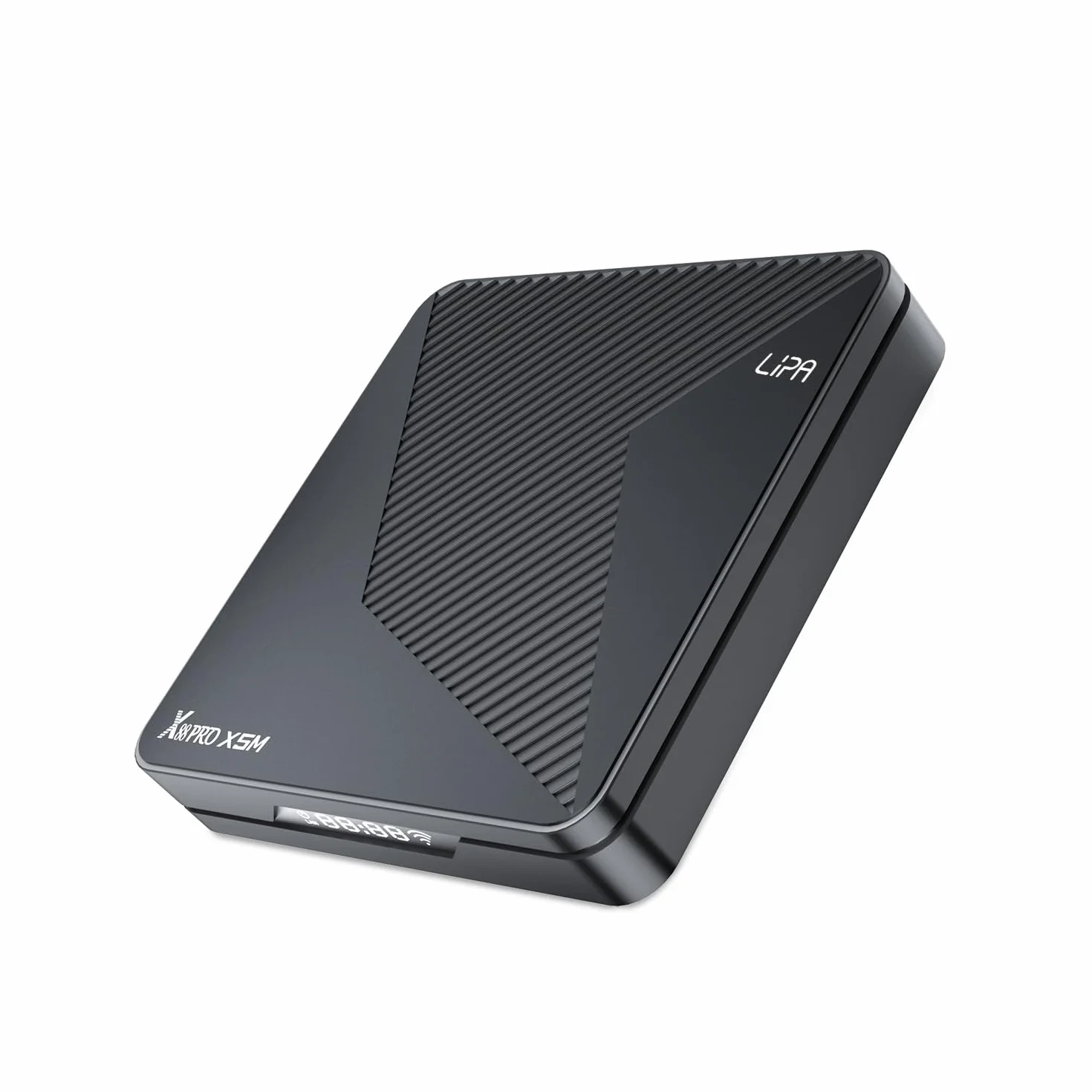Lipa X88 Pro S905X5M Android TV Box 4-64 GB Android 14 - odtwarzacz multimedialny do TV - Media Streamer - TV Box Android - 1000 m LAN i WiFi - dekoder 8K - aplikacje za pośrednictwem Playstore i