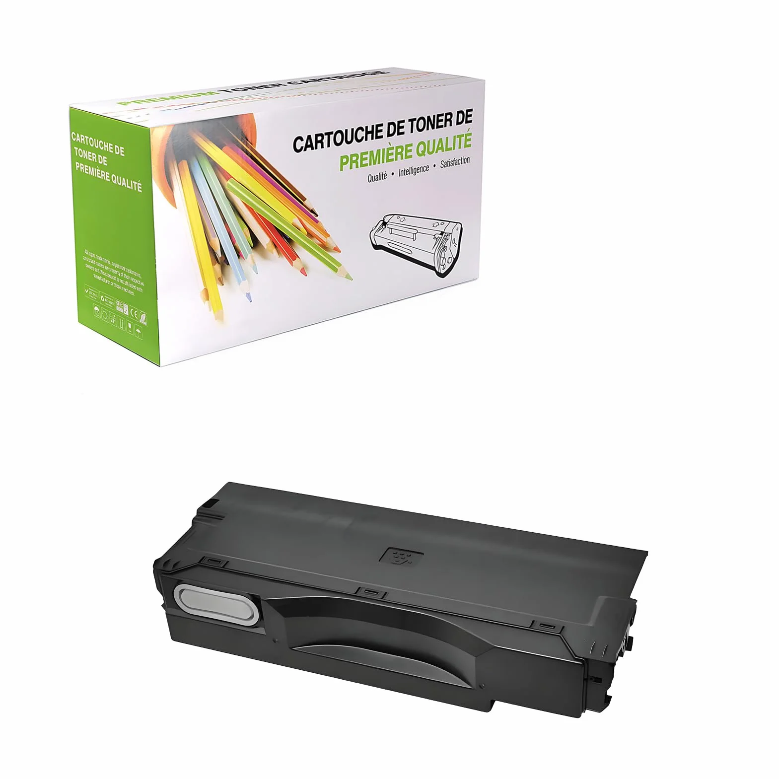 Kompatybilny zamiennik pojemnik na zużyty toner dla Sharp MX-601HB MX601HB do użytku z Sharp MX-2630N MX-3050N MX-3051 MX-3070N MX-3550N MX-3551 drukarką,(czarny-100000 stron),1 pack