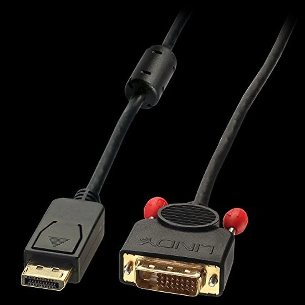LINDY 41489 0,5 m DisplayPort do kabla DVI