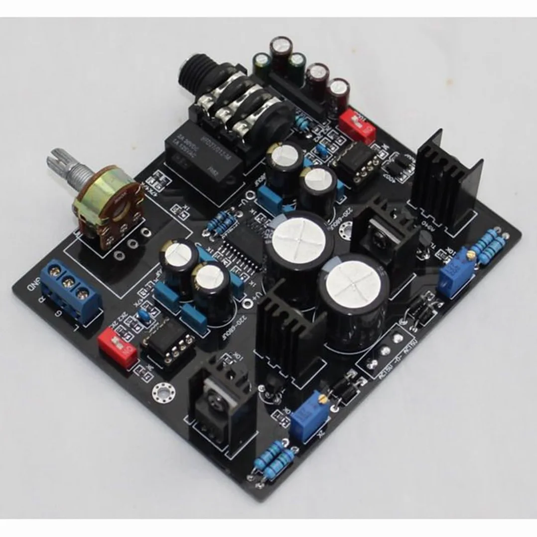 ALPS Tuning Board TPA6120A płyta wzmacniacza AC15V-0-15V przy użyciu NE5534 podwójny OP-AMP Hi-Fi przedwzmacniacz słuchawkowy DIY moduł audio