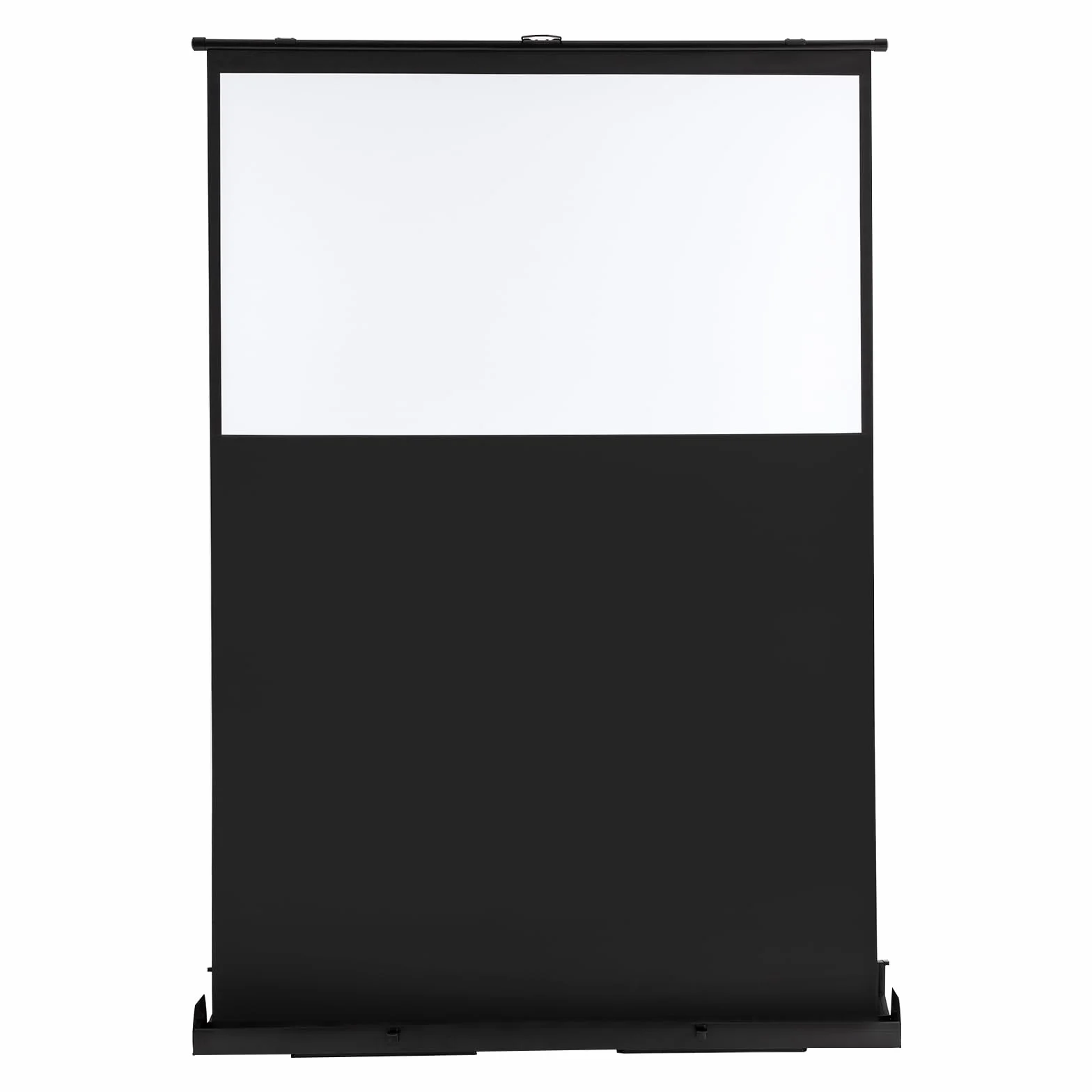 Ekran projektora na płótnie, ekran projekcyjny 60", wzmocnienie 1,2, obsługuje 4K i 8K, kąt widzenia 160°, 16:9, regulowana wysokość 80 cm, podstawa