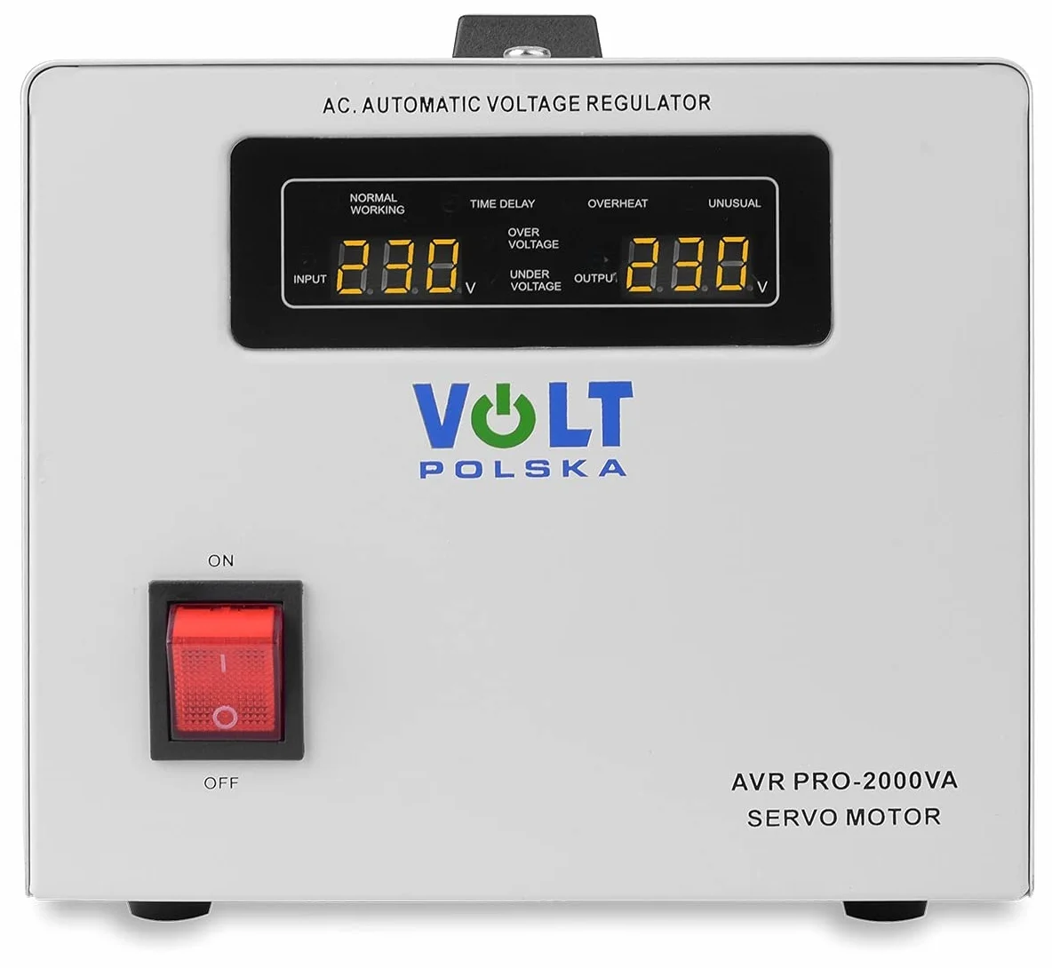 Volt Polska Avr Pro 2000 Stabilizator Napięcia, Biały, 2.79 x 24.64 x 16.51 cm