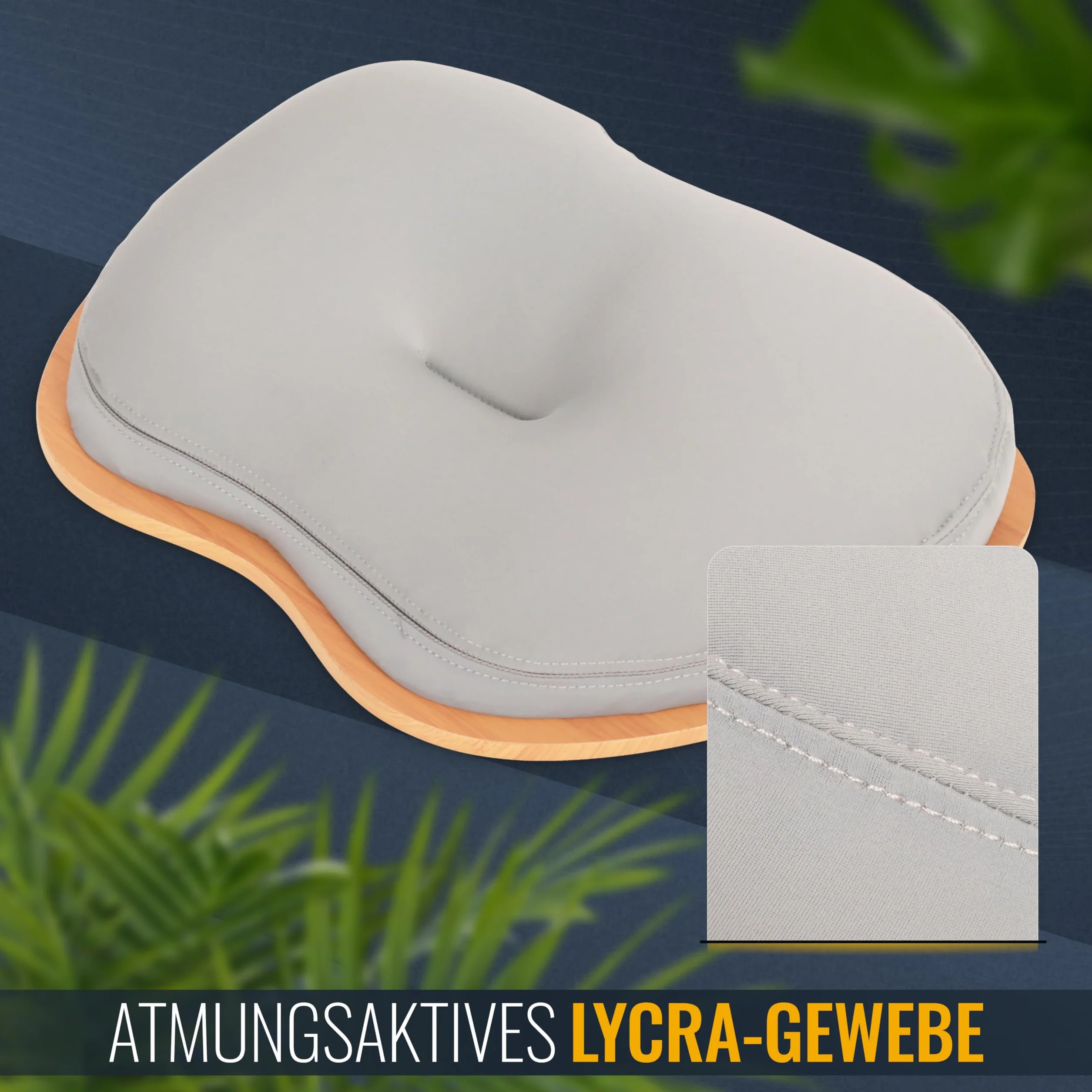 RICOO Poduszka na laptopa o wyglądzie drewna z otworem na kabel do notebooka o przekątnej ekranu maks. 15,6" taca na poduszkę LA0036, podkładka pod laptopa laptopa akcesoria