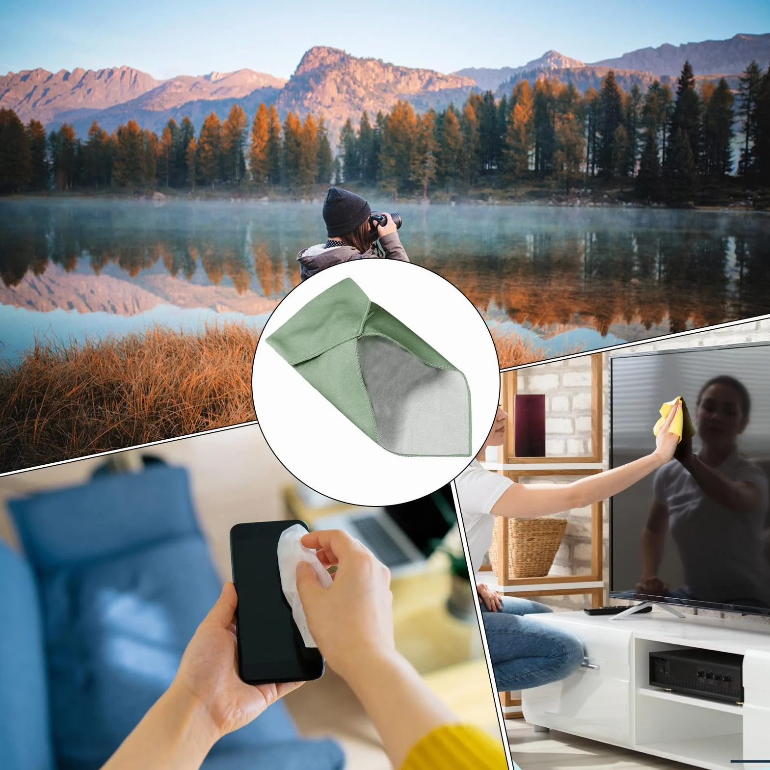 Generico Lens Wrap, ?kkie owini?cie aparatu ochronnego, owijanie ochronne, self-adhesive Camera Lens Wrap, ochrona obiektywu lustrzanki, folia poliestrowa obiektyw, akcesoria cyfrowe