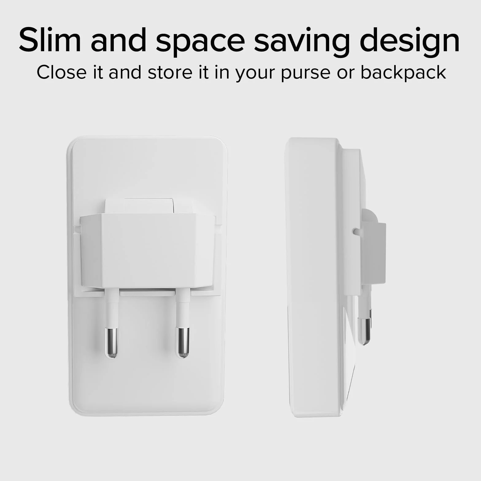 Zasilacz Flexi 20W USB-C GaN Power Delivery PD 3.0 PPS Szybkie ładowarka do iPhone Android Tablet MacBook Neo Szary
