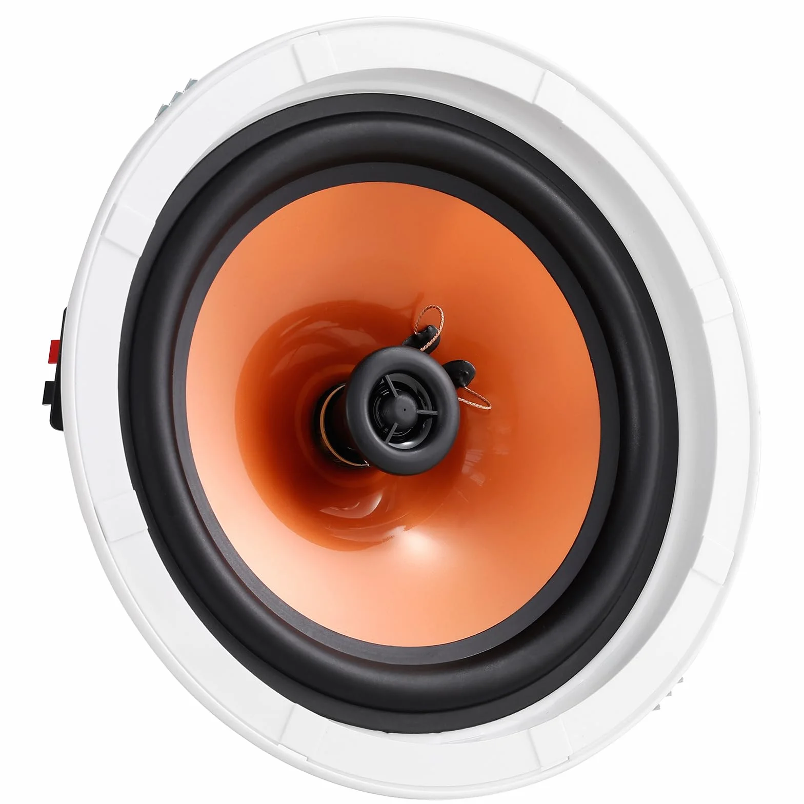 VEVOR Głośniki sufitowe 205 mm, 100 W, system głośników sufitowych do montażu ściennego z ompedancją 8Ω Czułość 89 dB, do domu kuchni salonu na zewnątrz koce 4 sztuki