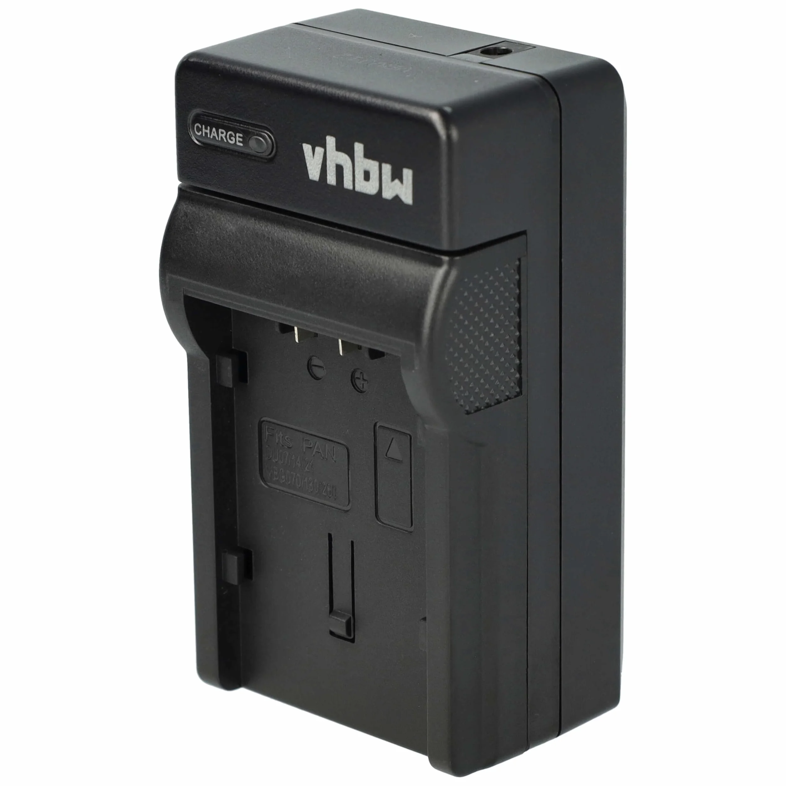 vhbw Ładowarka kompatybilna z kamerą Hitachi DZ-MV550A, DZ-MV580A - ładowarka, adapter samochodowy, wskaźnik ładowania, 8,4 V