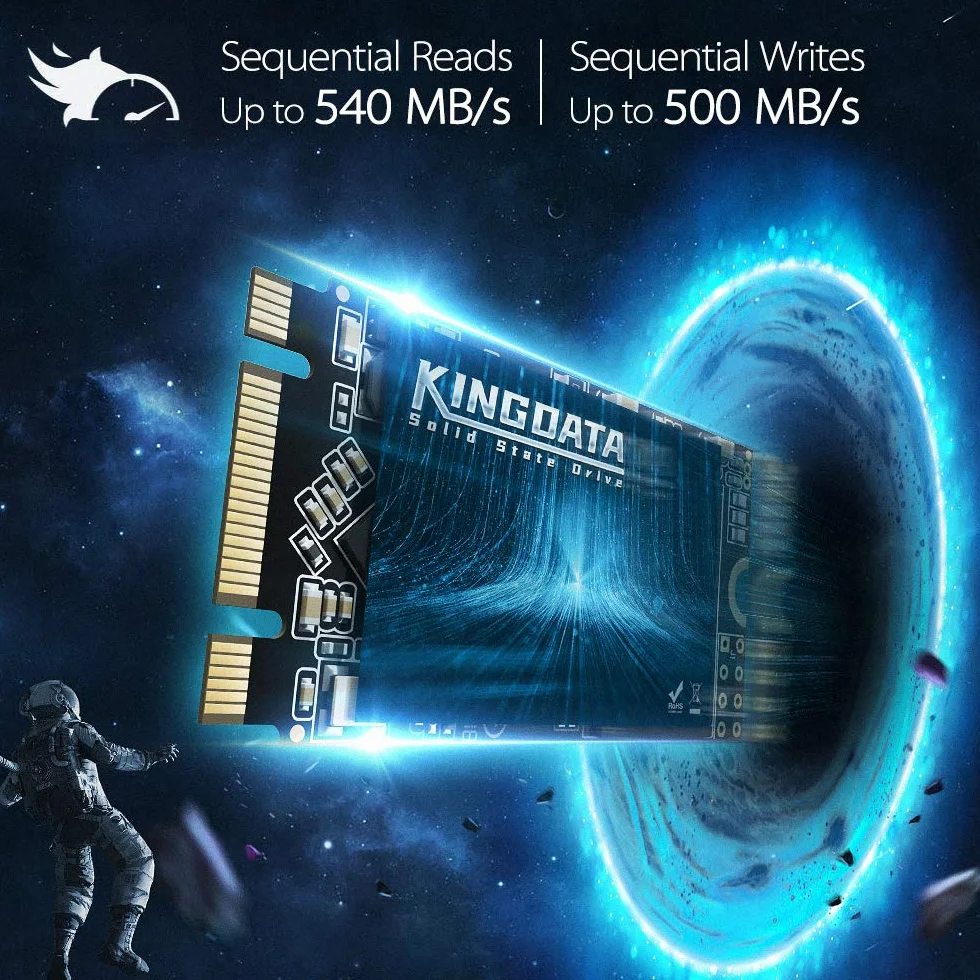 M.2 2242 SSD 1 TB Ngff wewnętrzny dysk twardy o wysokiej wydajności do laptopa stacjonarnego SATA III 6 Gb/s zawiera dysk SSD (1 TB, M.2 2242)