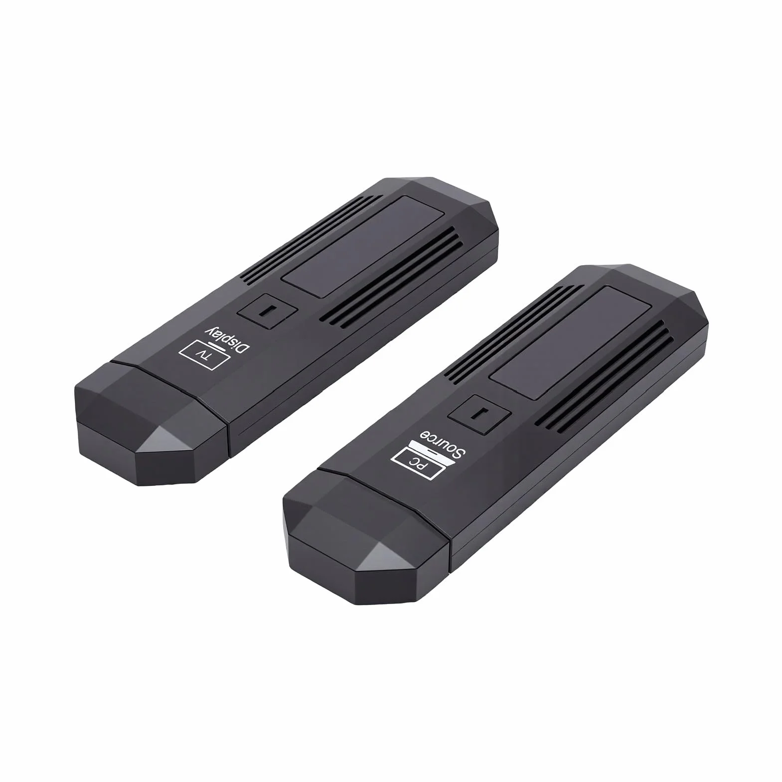 XUMIUZIY Bezprzewodowy Nadajnik i Odbiornik HDMI 50m, 1080P FHD | Dwuzakresowy, bezprzewodowy przedłużacz HDMI 2,4G/5G do przesyłania obrazu i dźwięku z laptopa/komputera/projektora/TV Boxa