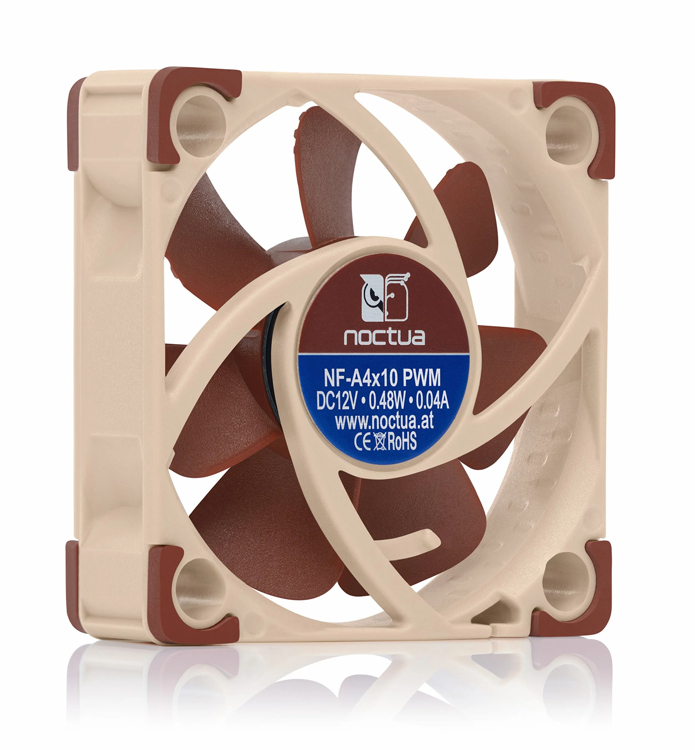 Noctua NF-A4x10 PWM 4-Pinowy Wentylator 40x10 mm Brązowy