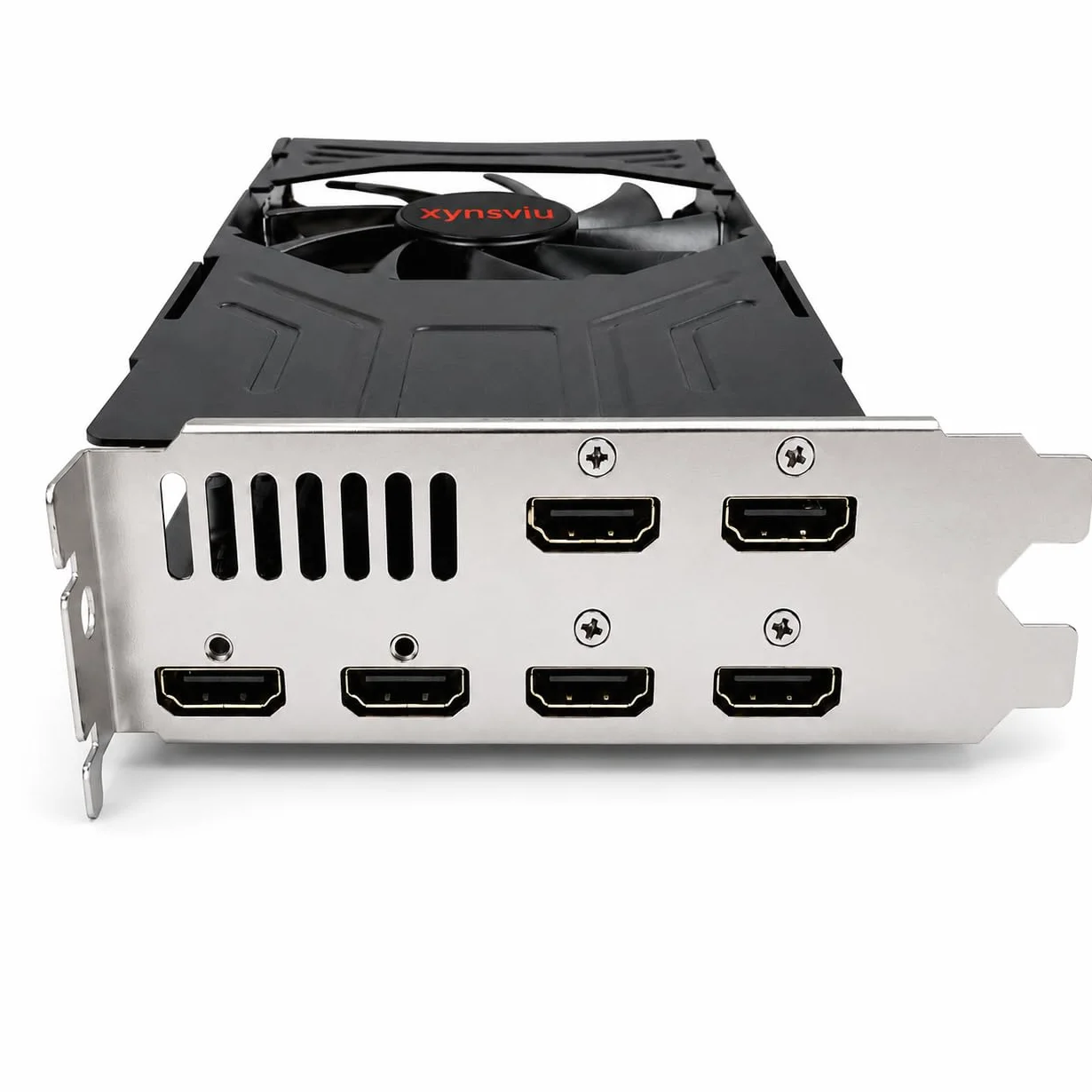 Karta graficzna Radeon R7 350, 2 GB GDDR5, 6 HDMI | 6 wyjść HDMI do wielu monitorów biurowych, handlowych, stacji roboczych i konfiguracji digital signage