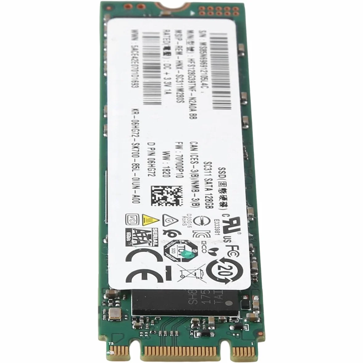 Do SK SC311 128 GB SATA SSD HFS128G39TNF-N2A0A M.2 6 Gb/s do laptopa stacjonarnego