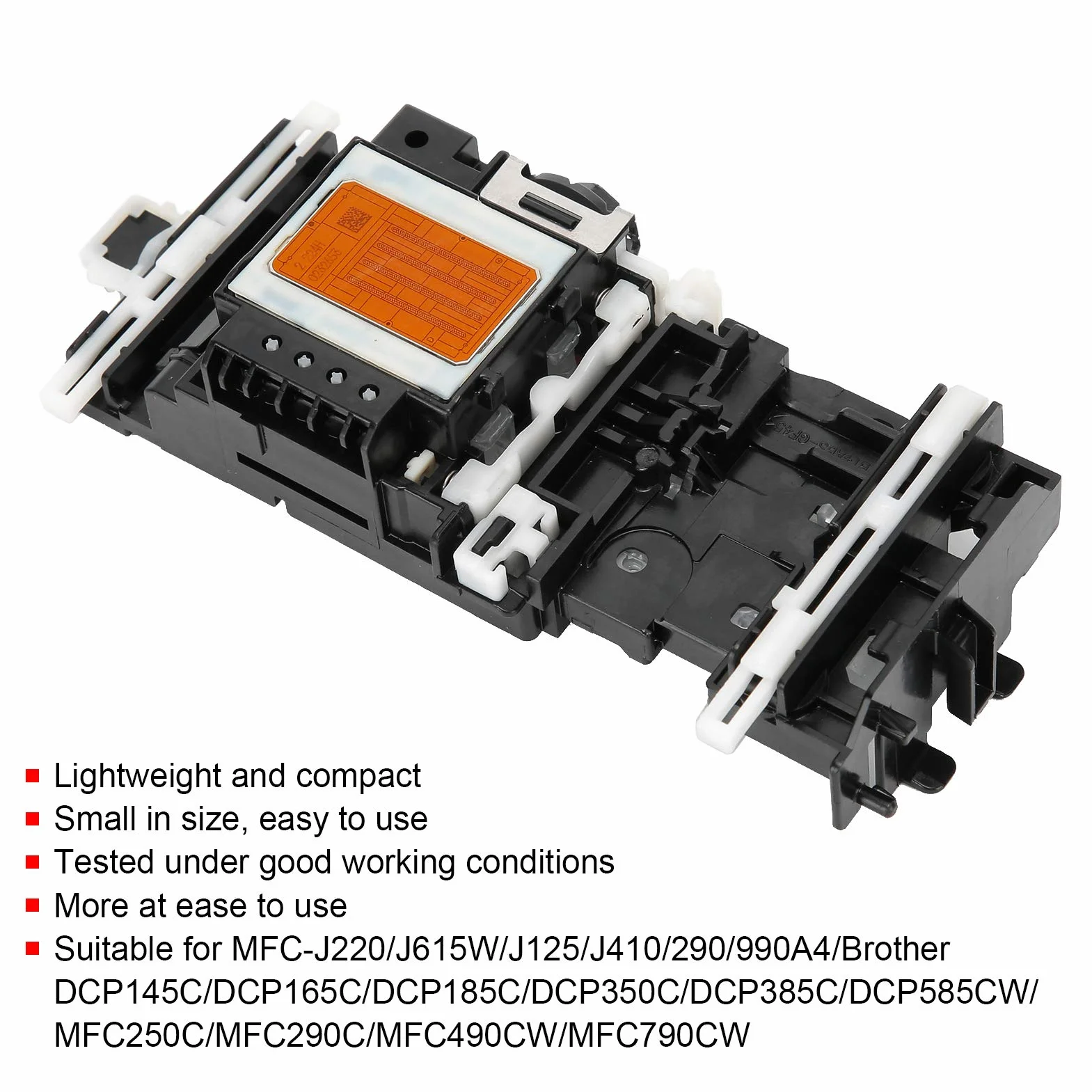 Głowica drukarki do DCP145C/DCP165C/DCP185C/DCP350C/DCP385C/DCP585CW/MFC250C/MFC290C/MFC490CW/MFC790CW, części do drukarki (990A4)