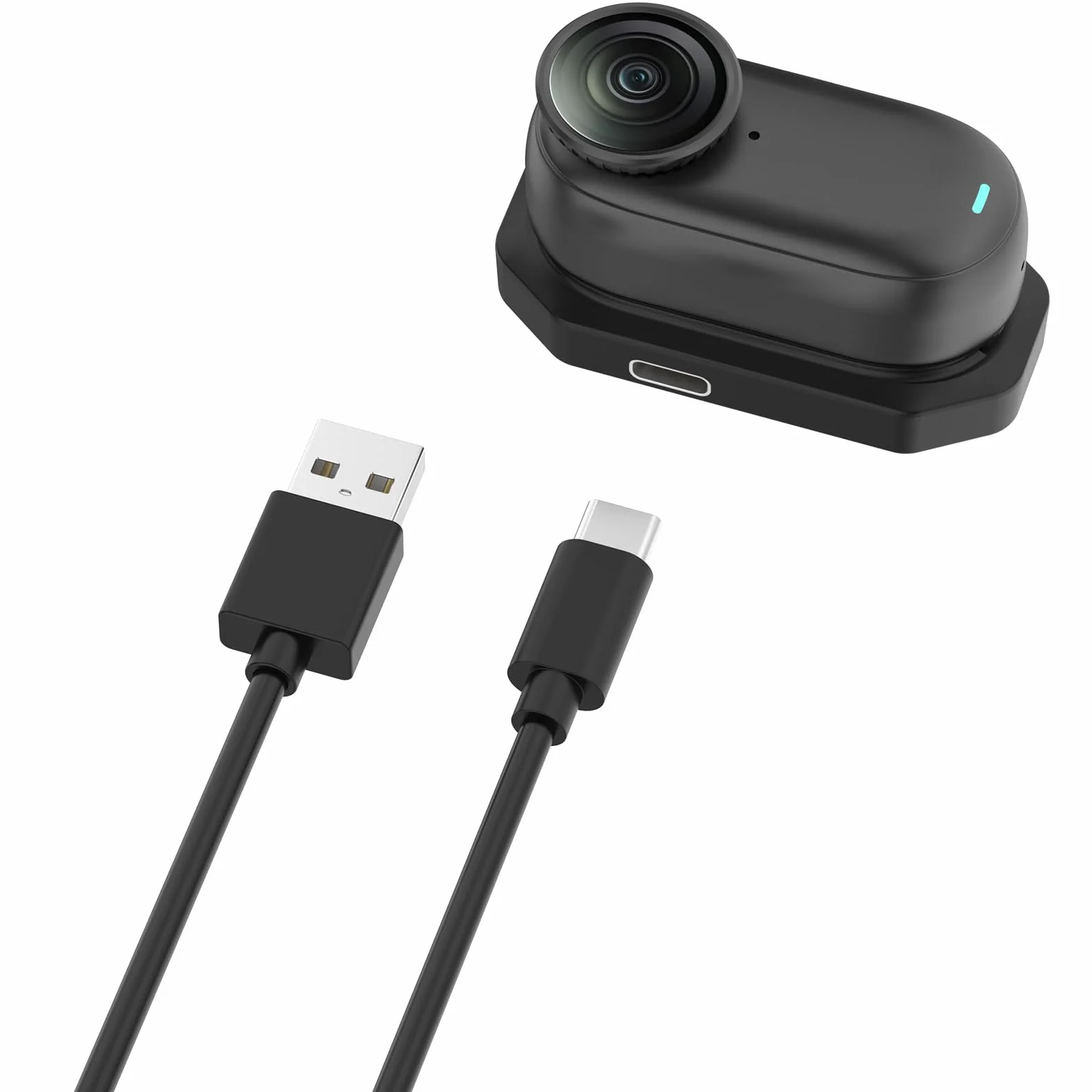 BeisDirect Ładowarka do aparatu Insta360 GO 3S/GO 3 kamera sportowa ładowarka stacja ładująca z kablem do ładowania