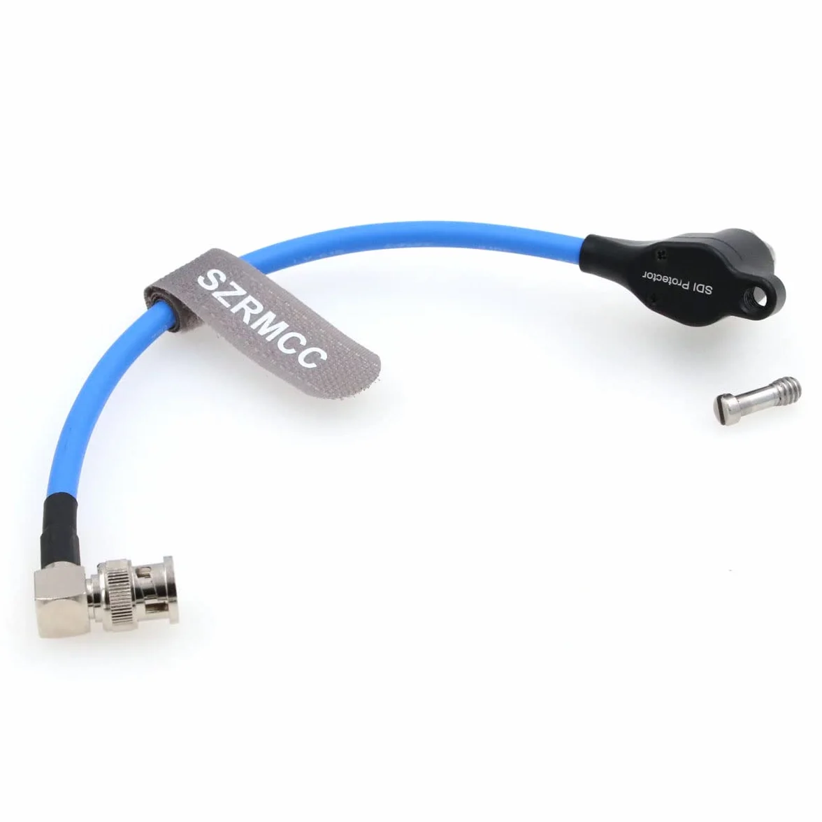 SZRMCC HD SDI zabezpieczenie przed przepięciem zabezpieczenie przed przepięciem izolacja kąt prosty BNC męski do żeński kabel wideo 12G 6G do kamery ARRI Alexa RED Komodo Sony-Canon (80cm)