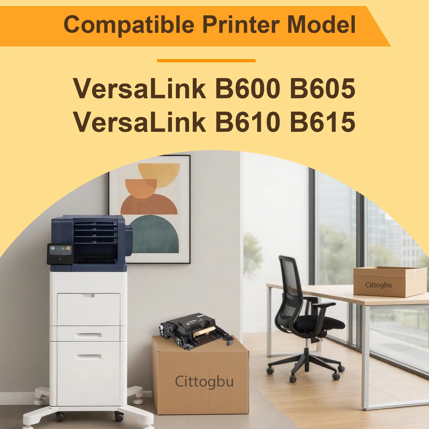 VersaLink B600 B605 wkład bębnowy 1-pak zamiennik do drukarki Xerox 101R00582 do drukarki VersaLink B600 B605 B610 B615
