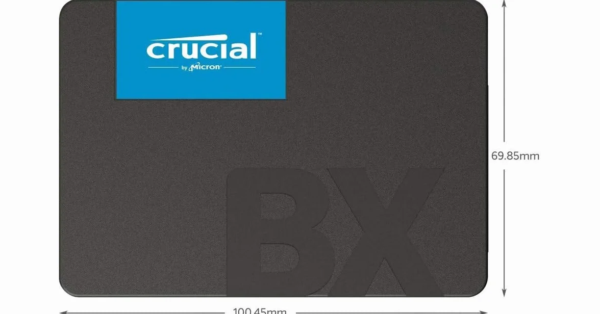 Crucial BX500 SSD 2.5" 500GB
