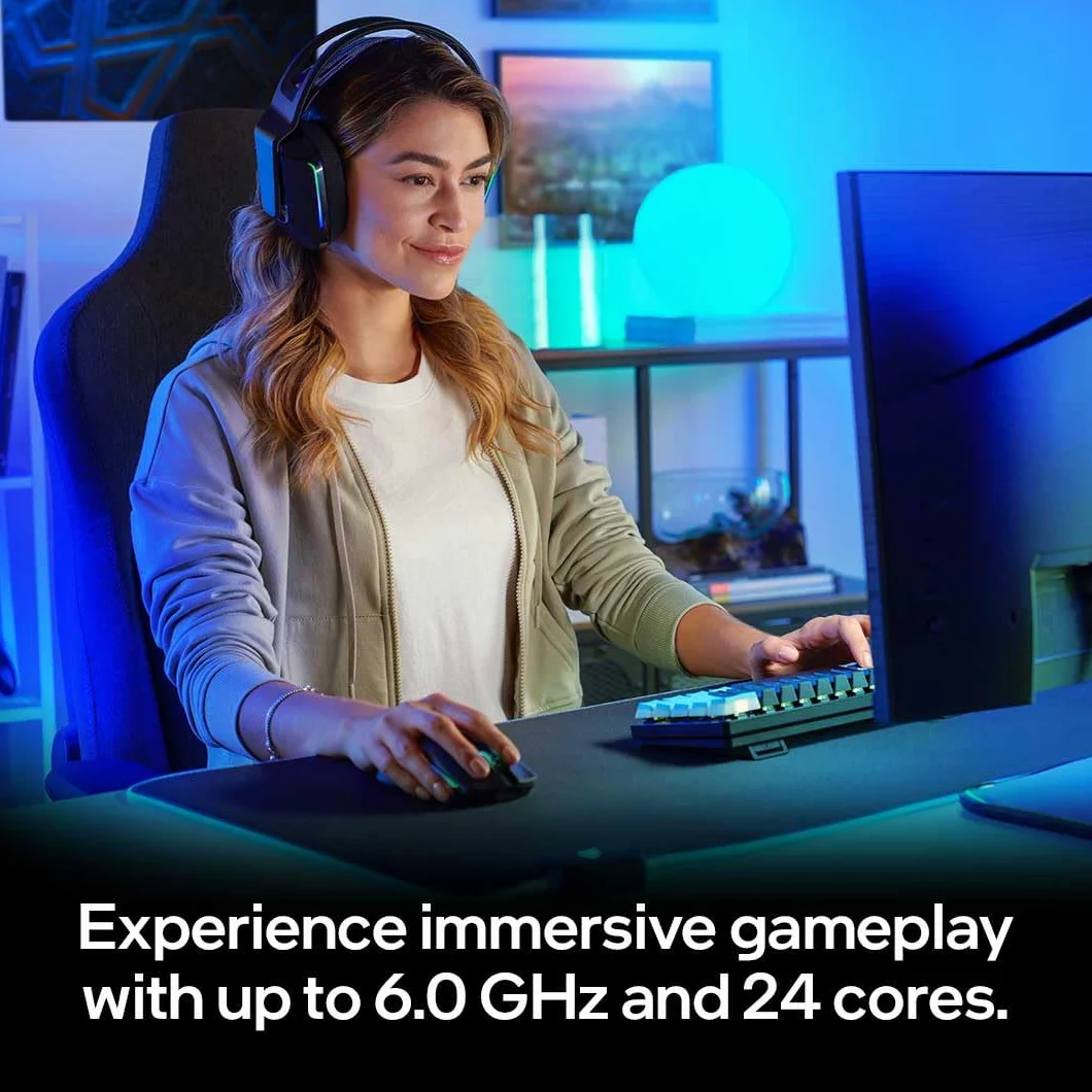 Intel® Core™ i9-14900KS, procesor do komputerów stacjonarnych, 24 rdzenie (8 rdzeni P + 16 rdzeni E-Core) 36 MB pamięci podręcznej, do 6,2 GHz