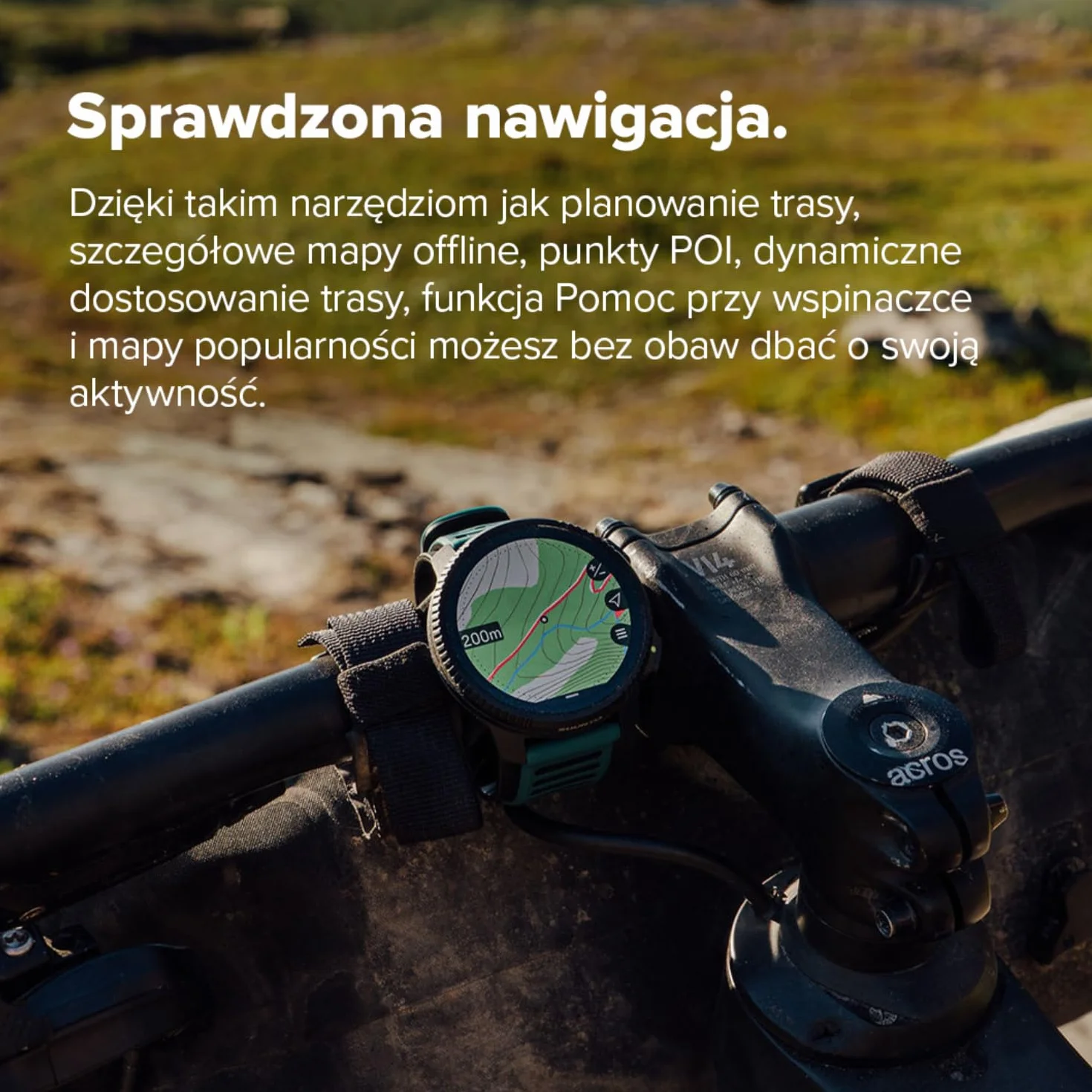 SUUNTO Vertical 2 Zegarek sportowy GPS, jasny 1,5-calowy ekran dotykowy AMOLED, latarka LED, 20-dniowy czas pracy baterii, mapy offline, wskaźniki treningowe i informacje o regeneracji, podwójny GNSS