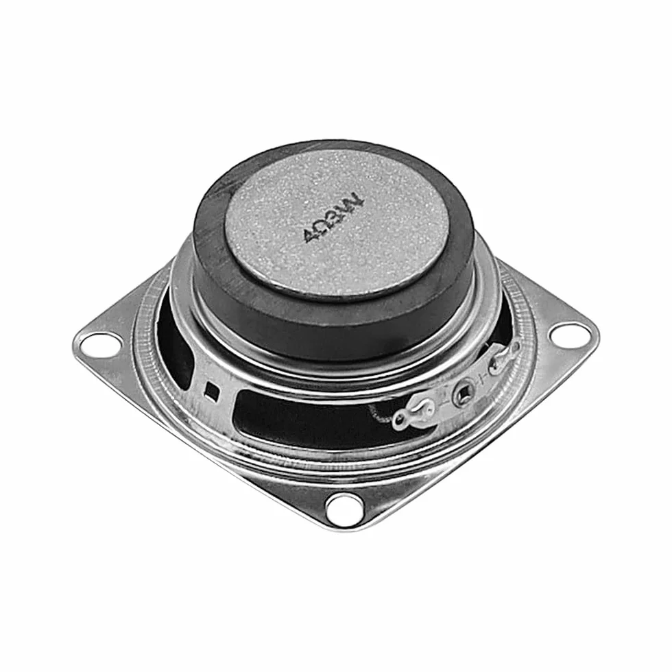 2PCS 4Ohm DIY Mały pełnozakresowy głośnik audio Stereo Woofer Głośnik do samodzielnego montażu