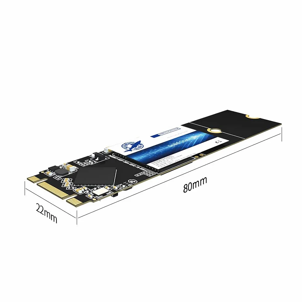 Dogfish SSD M.2 2280 500GB Ngff Wewnętrzny dysk twardy o wysokiej wydajności do laptopa SATA III 6 GB/s dysk twardy o wysokiej wydajności Zawiera dysk twardy SSD 128 GB 256 GB 500 GB 1TB