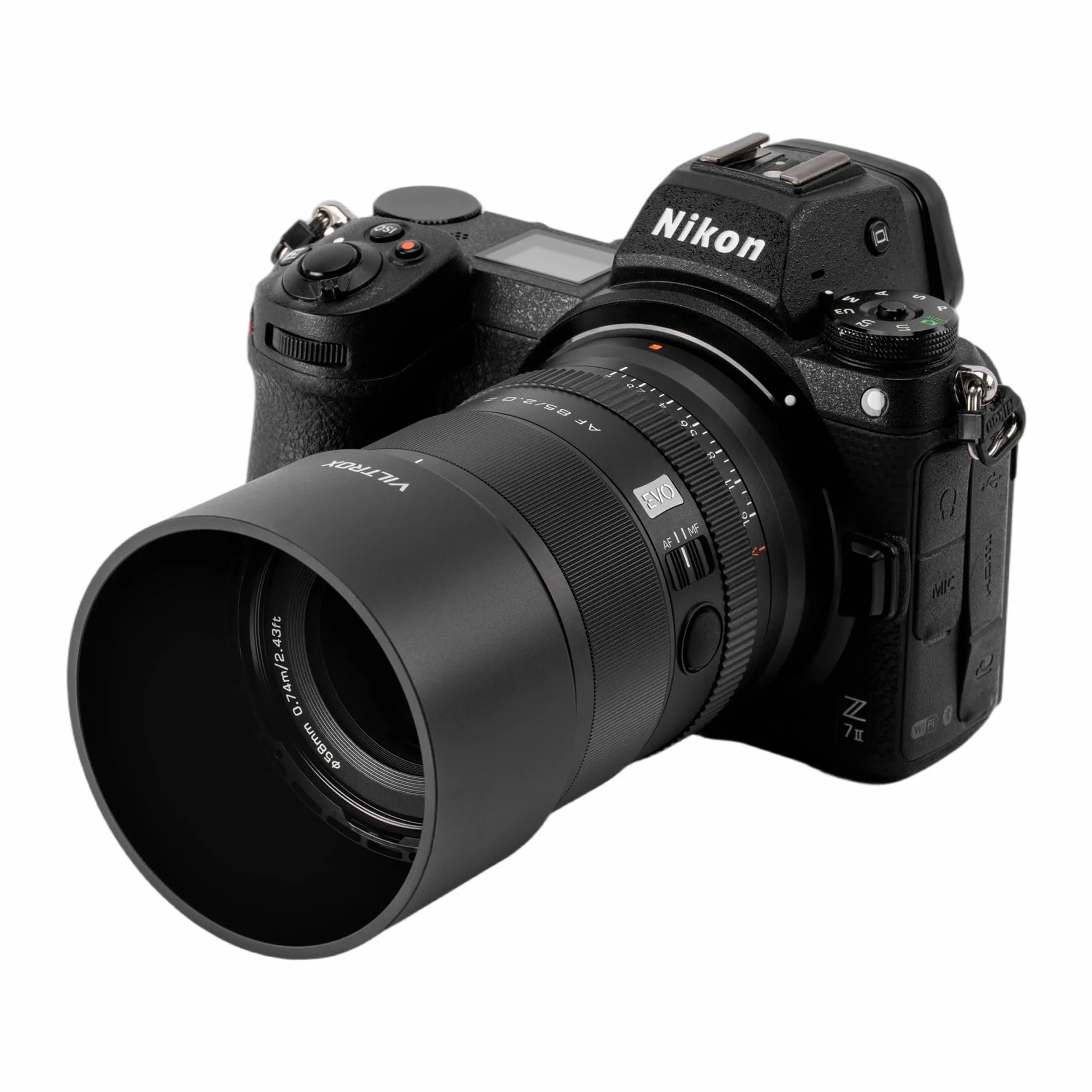 VILTROX Obiektyw 85 mm F2.0 Z, AF 85 mm f/2 EVO Z obiektyw do Nikon, pełnoklatkowe soczewki portretowe do Nikon Z Z6 III Zf Z8 Z9 Z30 Zfc Z50 II Z7 II ZR