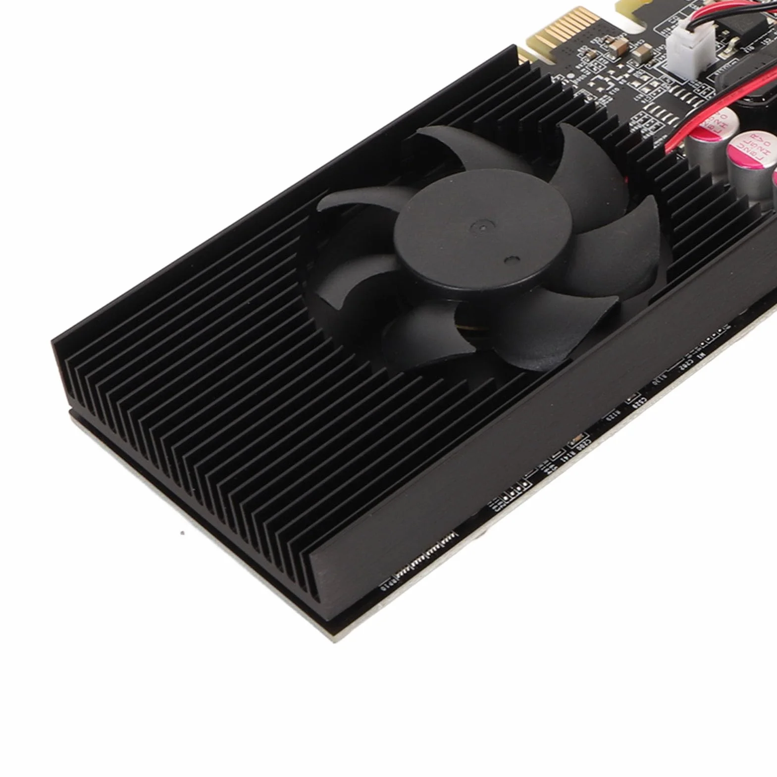 Karta Graficzna GT 730 2 GB DDR3 64-bitowa, Karta Graficzna do Gier PCIe do Komputerów Stacjonarnych, Karta Graficzna PCI Express 2.0 X16 z Interfejsami Multimedialnymi DVI