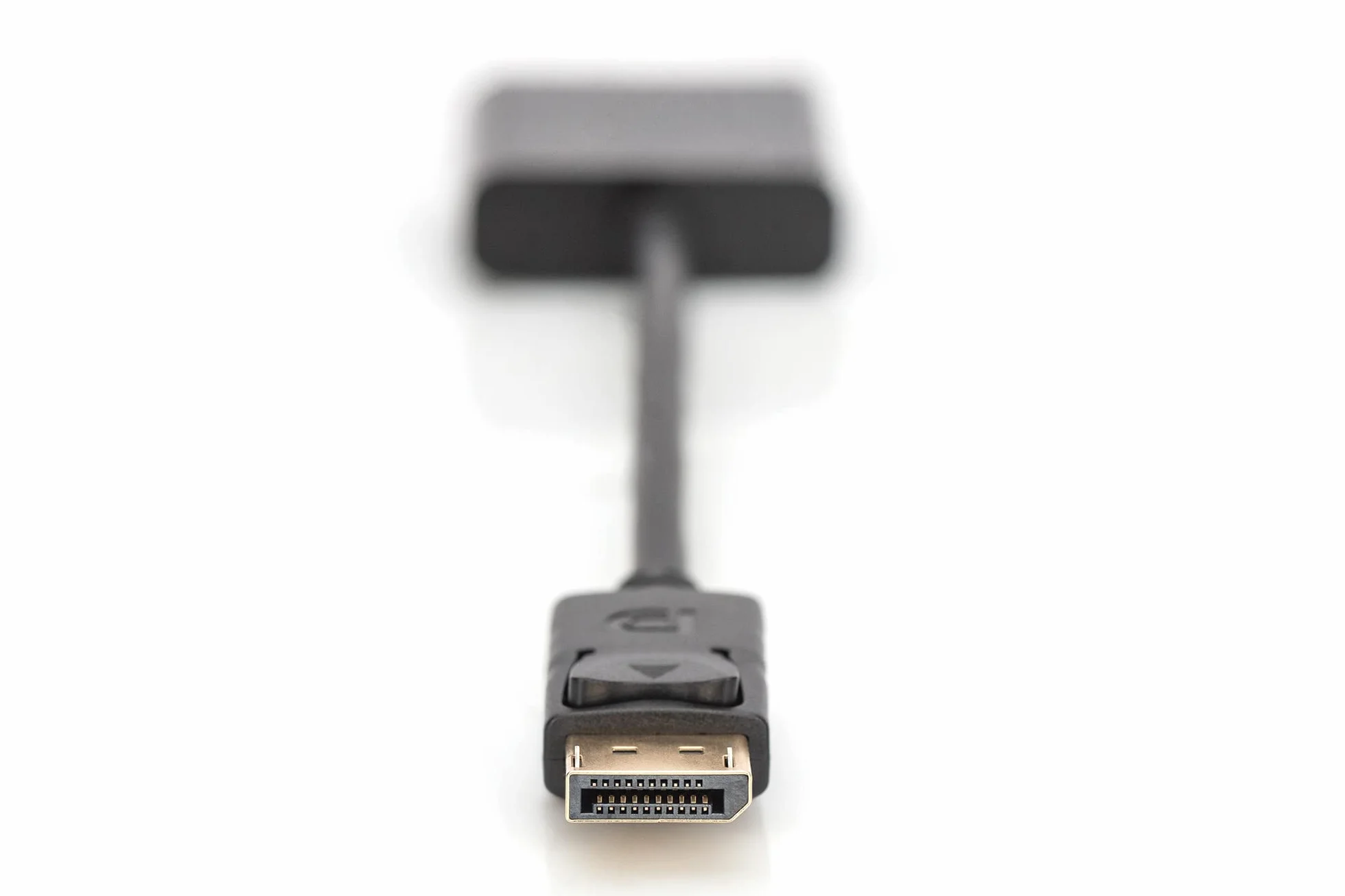 DIGITUS Adapter graficzny DisplayPort, DP do VGA, Full HD 60Hz, 1920 x 1080 pikseli, czarny
