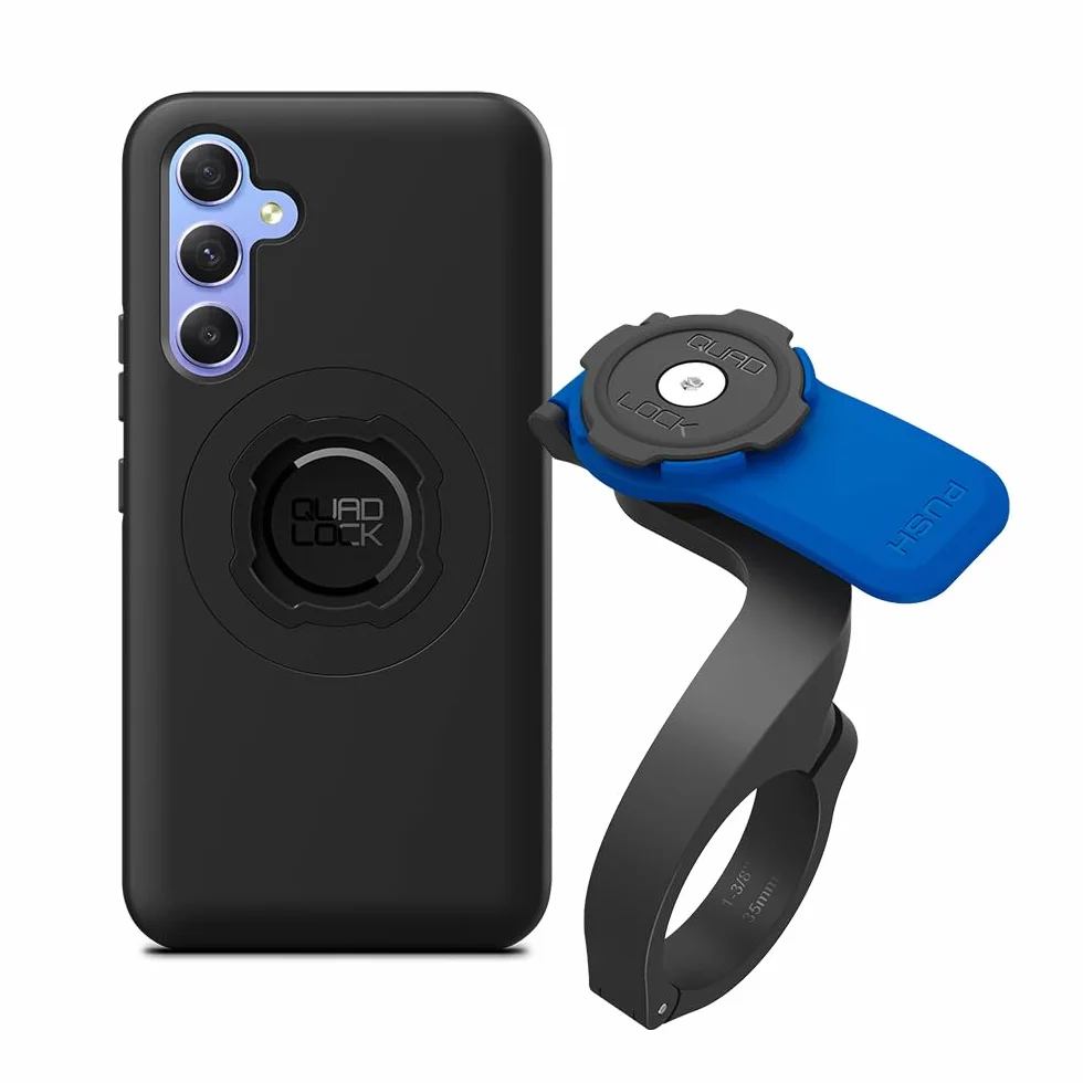 Quad Lock Out Front uchwyt na kierownicę roweru (V3) z MAG etui na telefon komórkowy Galaxy A54
