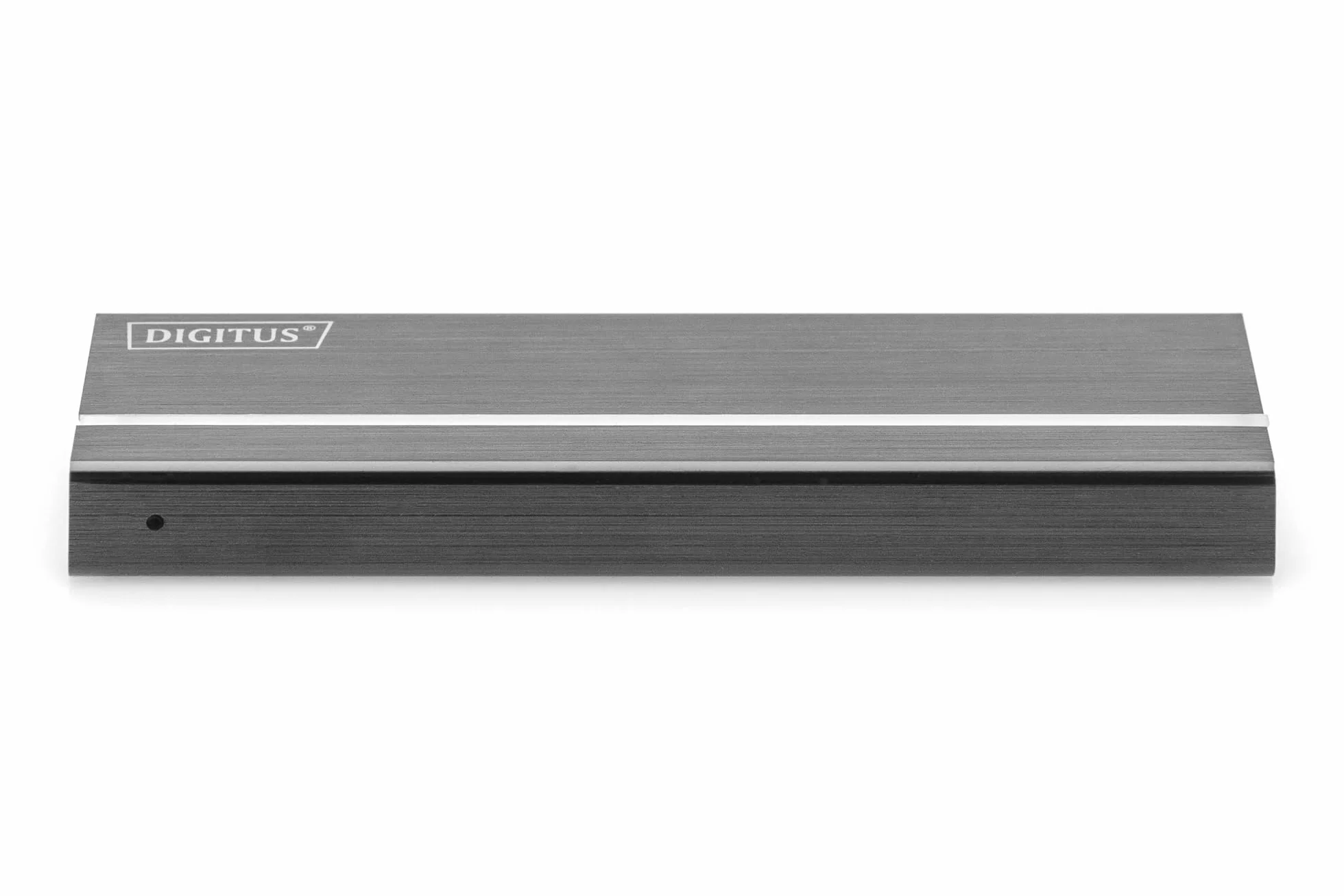 DIGITUS Zewnętrzna obudowa USB typu C 3.1 do dysków SSD M.2 NVMe - moduł M.2 typu 2280, 2260, 2242, 2230 - M/B+M-Key - do 10 Gbit/s - z kablem USB-C - Czarny