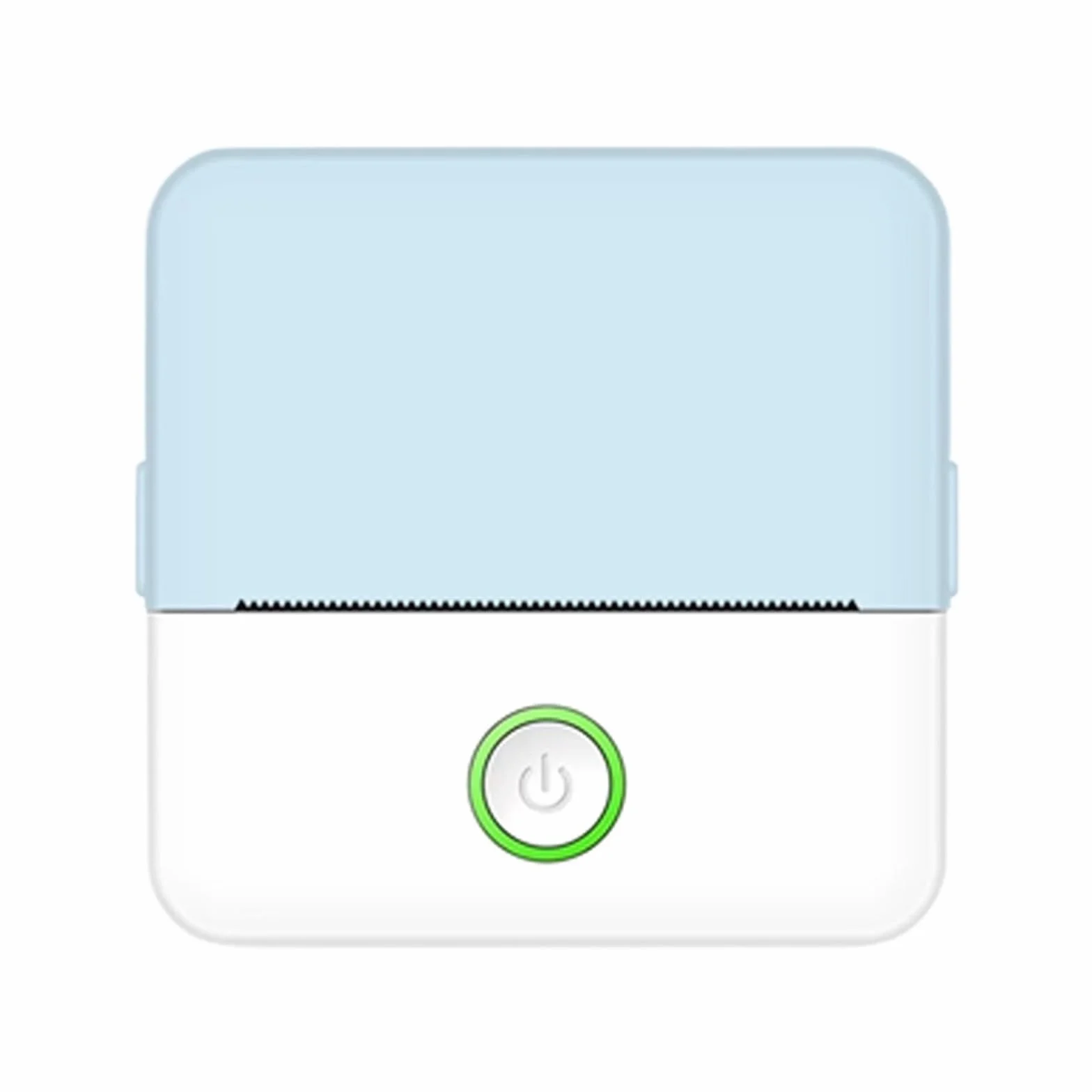 Przenośna Termiczna Drukarka Etykiet Mini HD Wytrzymała Drukarka Bluetooth Dla Studentów Błąd Tytuł Notatka Źle Kieszonkowy Druk Bezatramentowy Wyraźne Drukowanie(Blue)