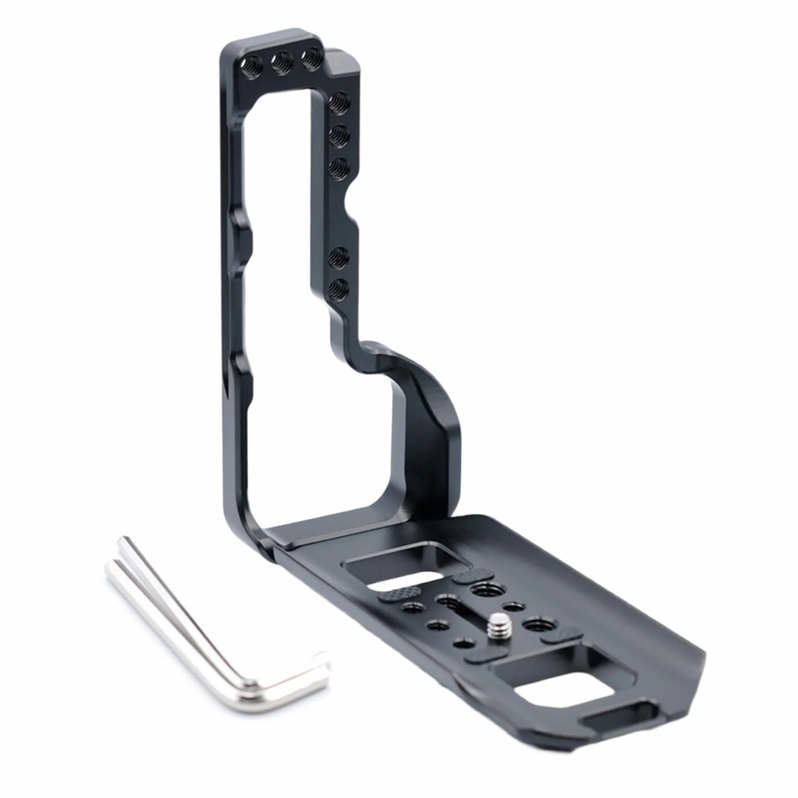 Universals klatka na aparat ze stopu aluminium szybkie uwalnianie płyta G do GFX100 ergonomiczna do fotografii studyjnej sprzęt klatka na aparat ze stopu aluminium