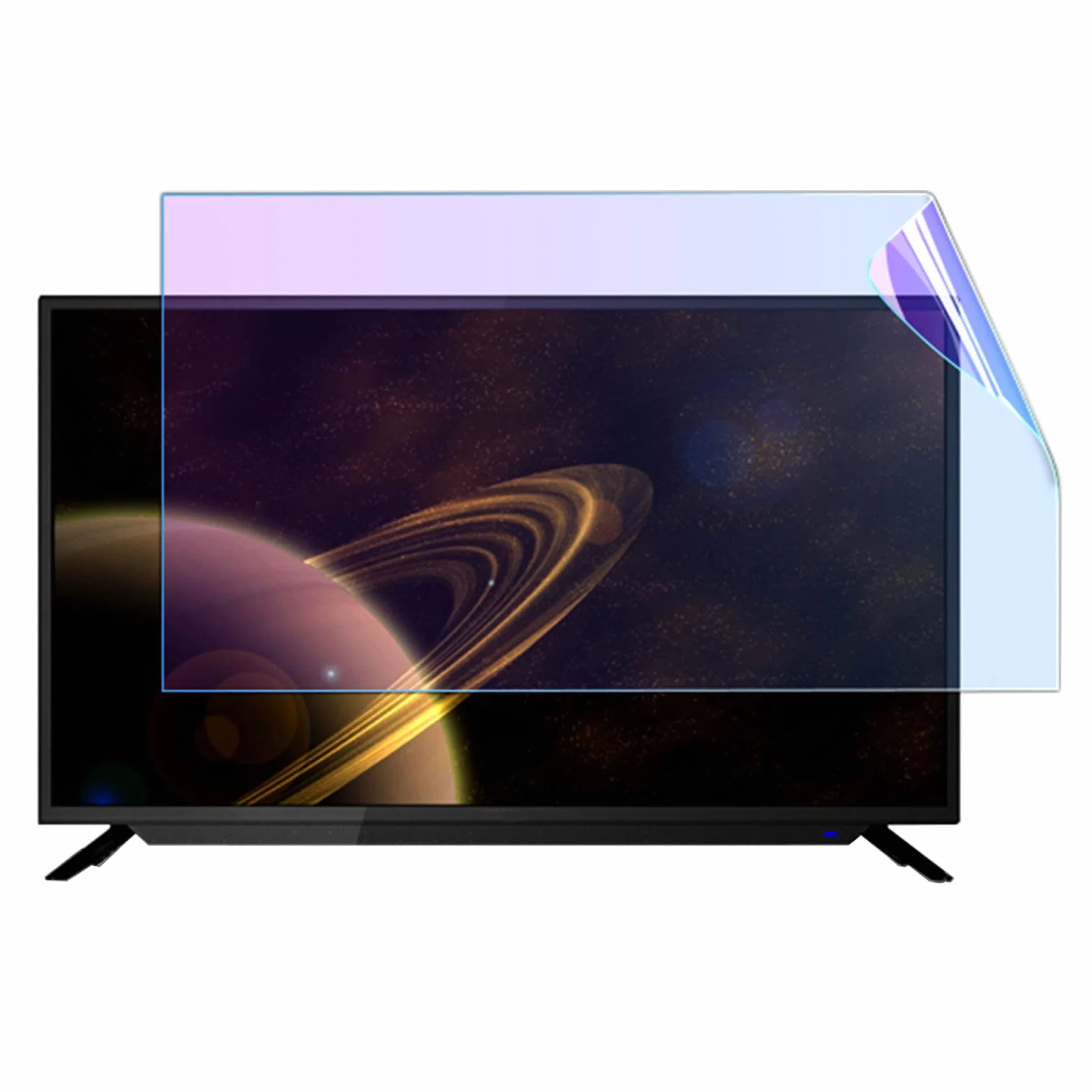 matowa folia ochronna, Folia ochronna na ekran telewizora LCD LED 4K OLED QLED HDTV o przekątnej 32-75 cali(55in 1211x682mm)