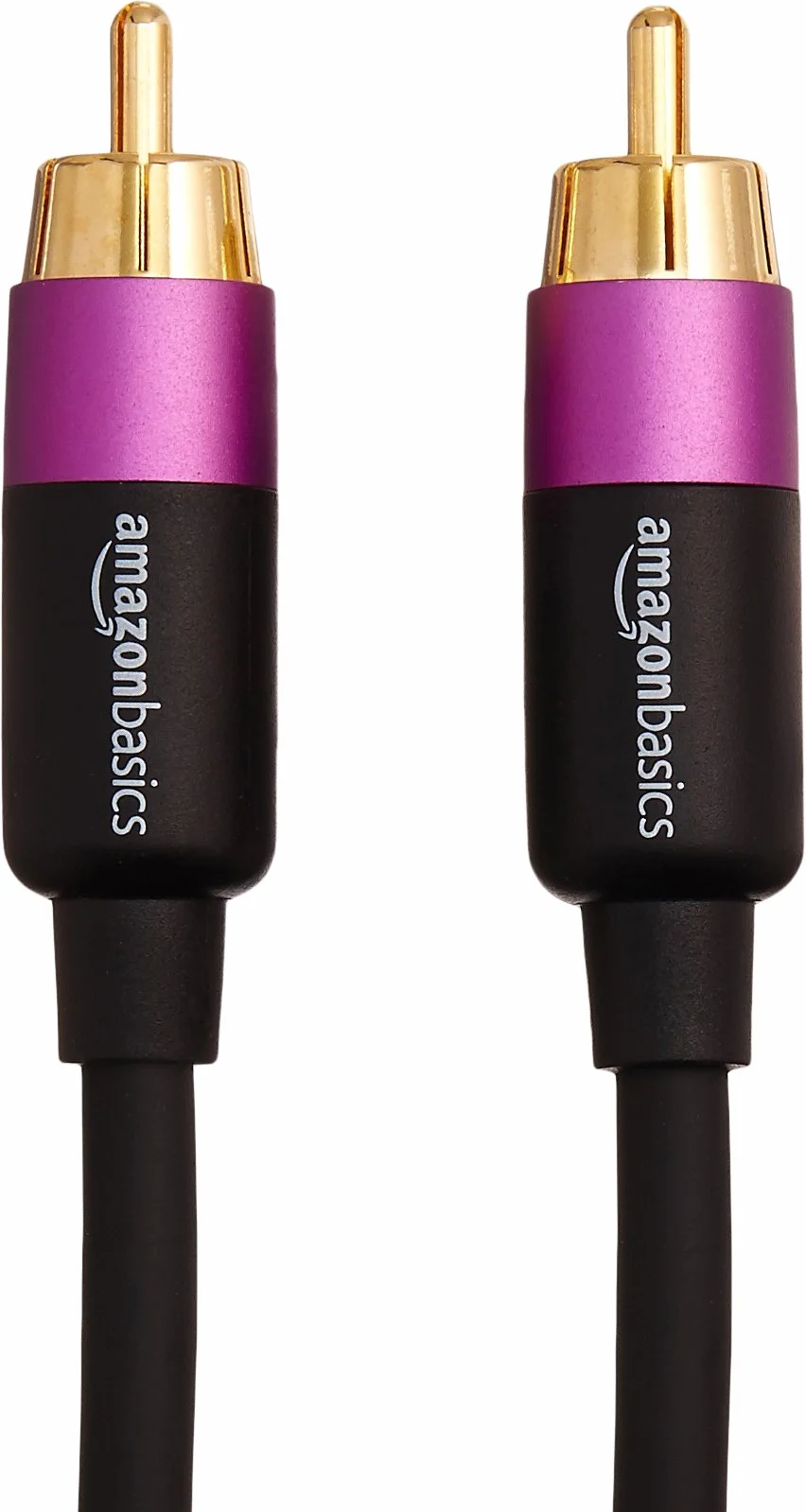 Amazon Basics Kabel audio subwoofera RCA 4,57 m czarny