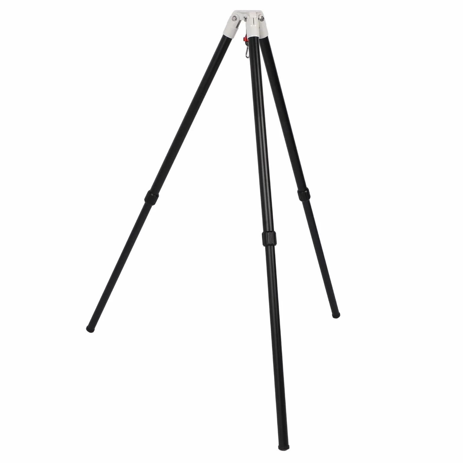 Statyw do Teleskopu Astronomicznego, Aluminiowy Statyw o Udźwigu 15 Kg z 2-sekcyjną regulacją Wysokości, śrubą 3/8" i Podkładkami Gumowymi do Lunet, Fotografii Plenerowej