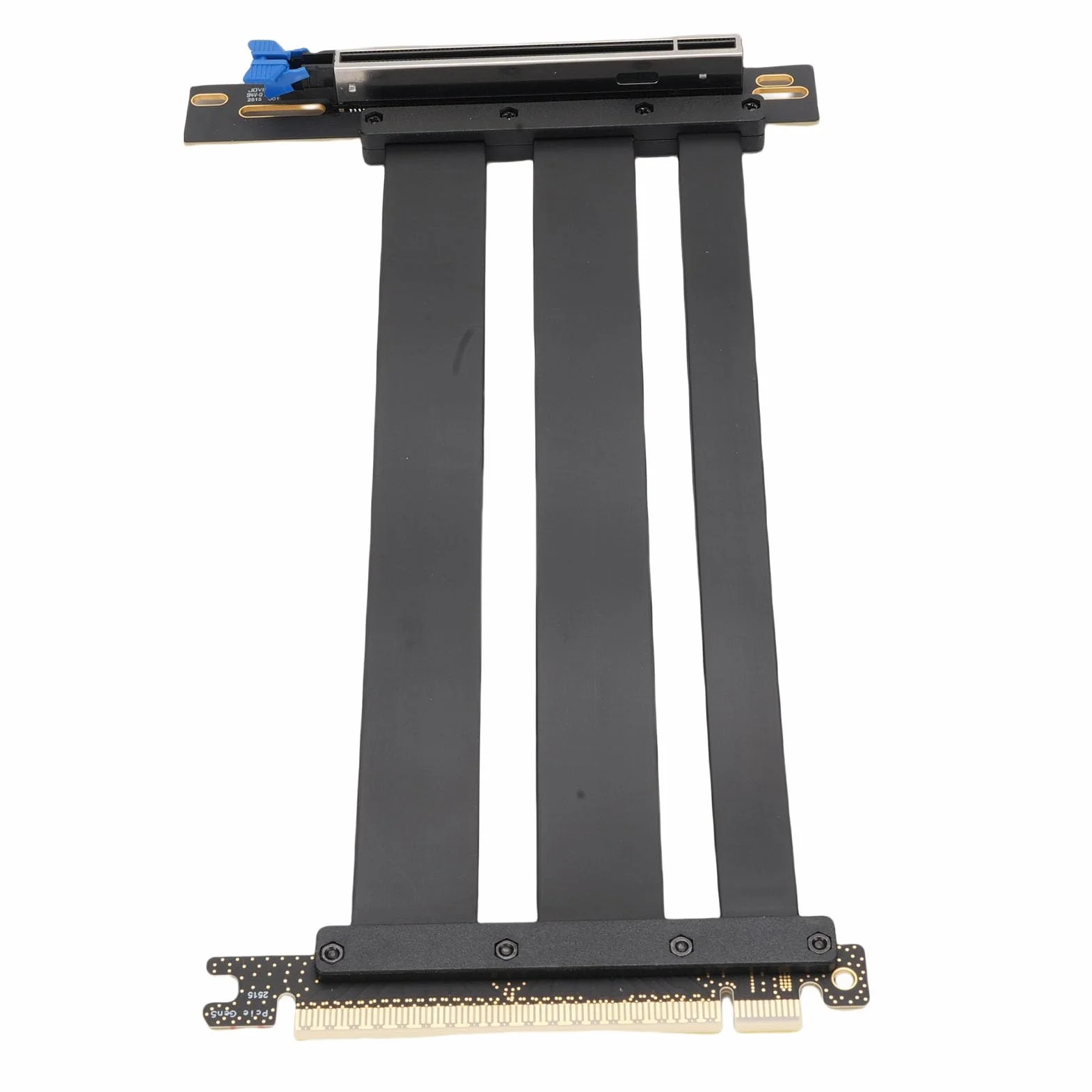 aqxreight Kabel Nośny Karty Graficznej PCIE 5.0, Przedłużacz 16X Gen 5 dla Kart Graficznych RTX 4090 i Nowej Generacji, przepustowość 128 GB/s, Płaska Konstrukcja z Ekranowaniem EMI dla Komputerów