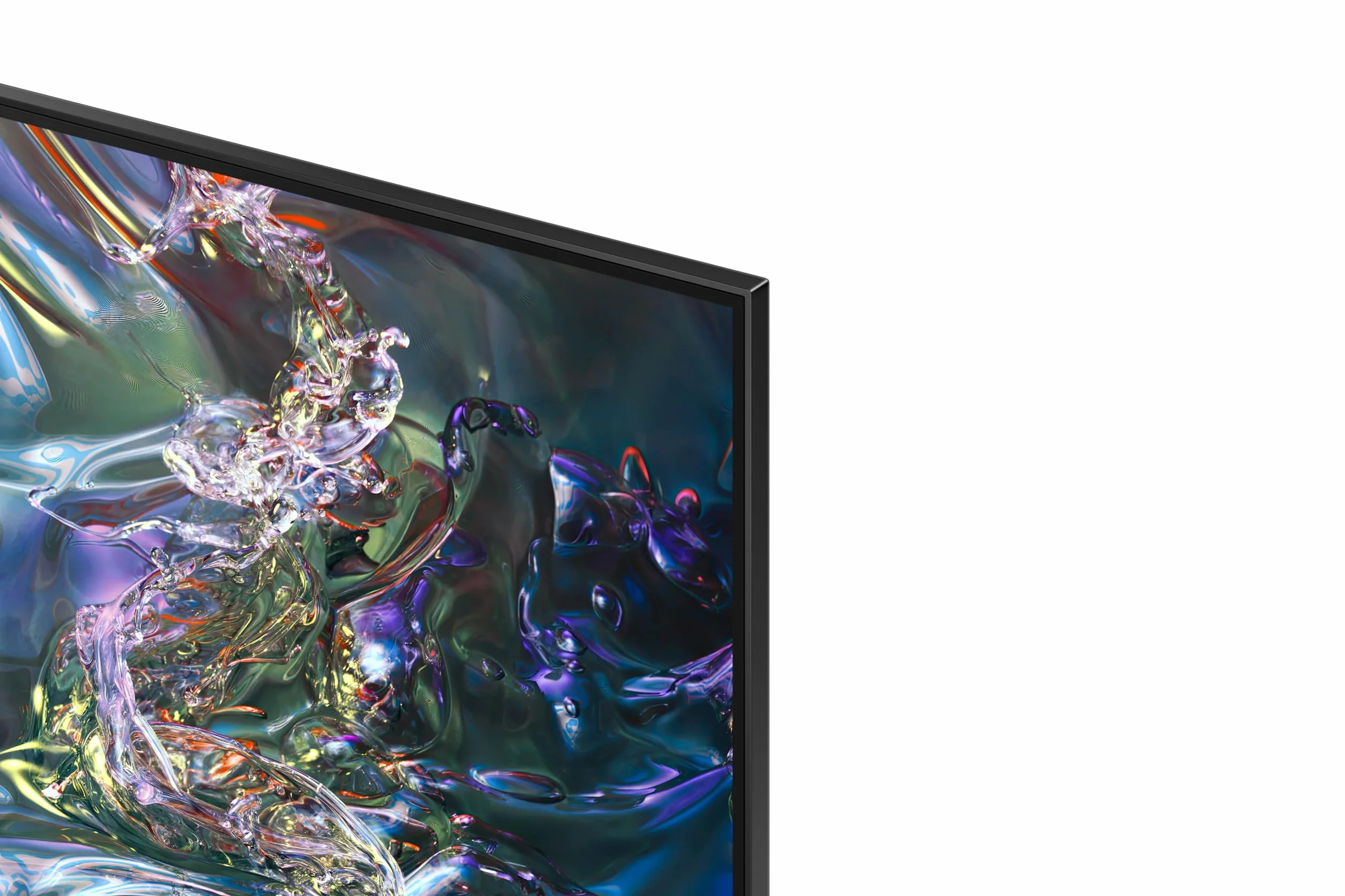 Samsung QLED 4K Q60D 50 cali Telewizor z procesorem Quantum Lite, 100% objętości kolorów, skalowanie, Tizen OS, Smart TV, 50Q60D [2024]
