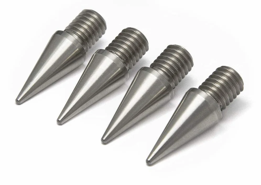 Kolce Głośnikowe M4 x 7mm L-20mm Stal Nierdzewna 4 sztuki