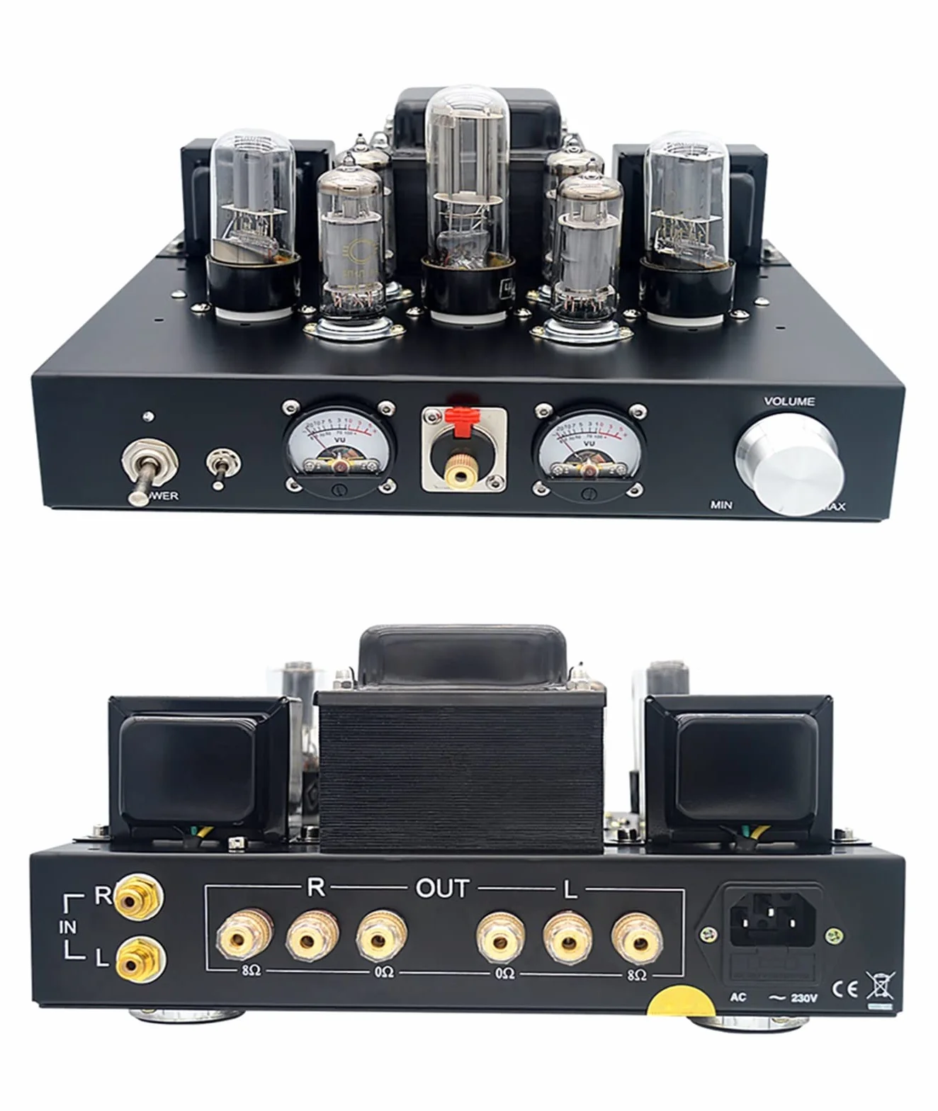 HiFi 6P1 zintegrowany wzmacniacz lampowy Stereo Single-ended wzmacniacz słuchawkowy klasy A wzmacniacz lampowy