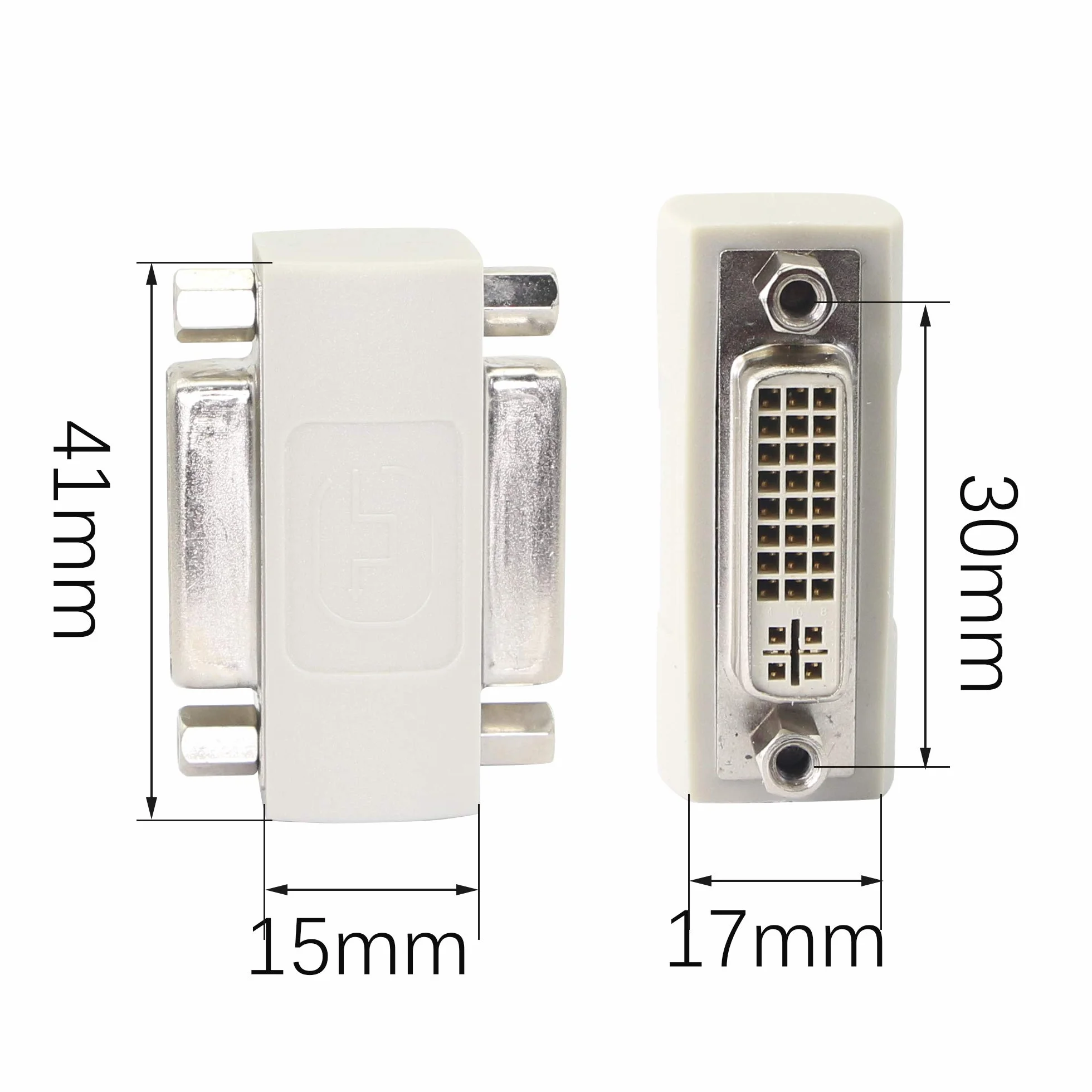 Łącznik DVI żeński na żeński, DVI24+5/DVI-I Serial Cable Extender (2-Pack)