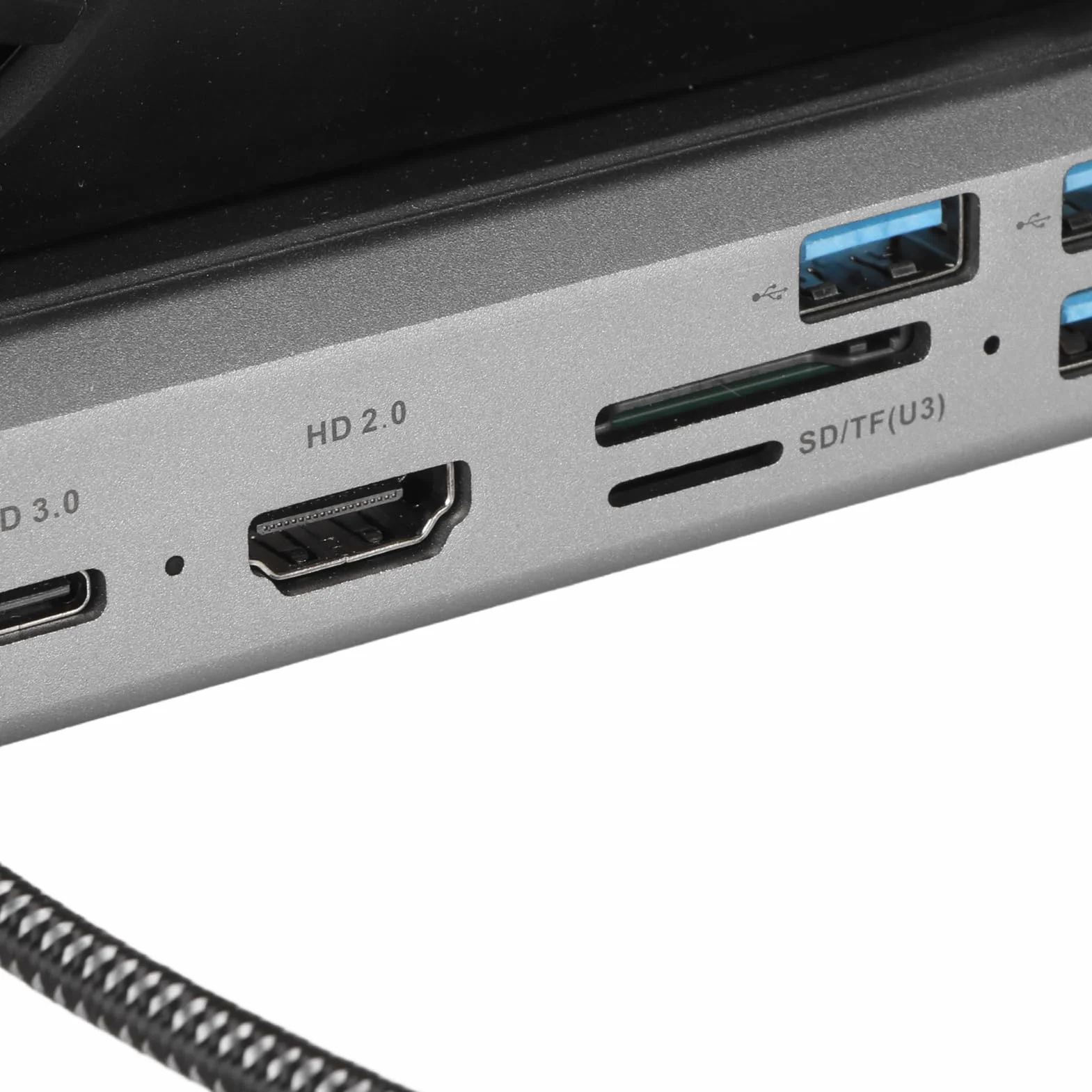 Stacja Dokująca do Konsoli do Gier, Plug and Play Gigabit RJ45 100 W Pełna prędkość ładowania 2 USB2.0 10 W 1 4K 60 Hz Stacja Dokująca do Konsoli do Gier na Akcesoria do Konsoli