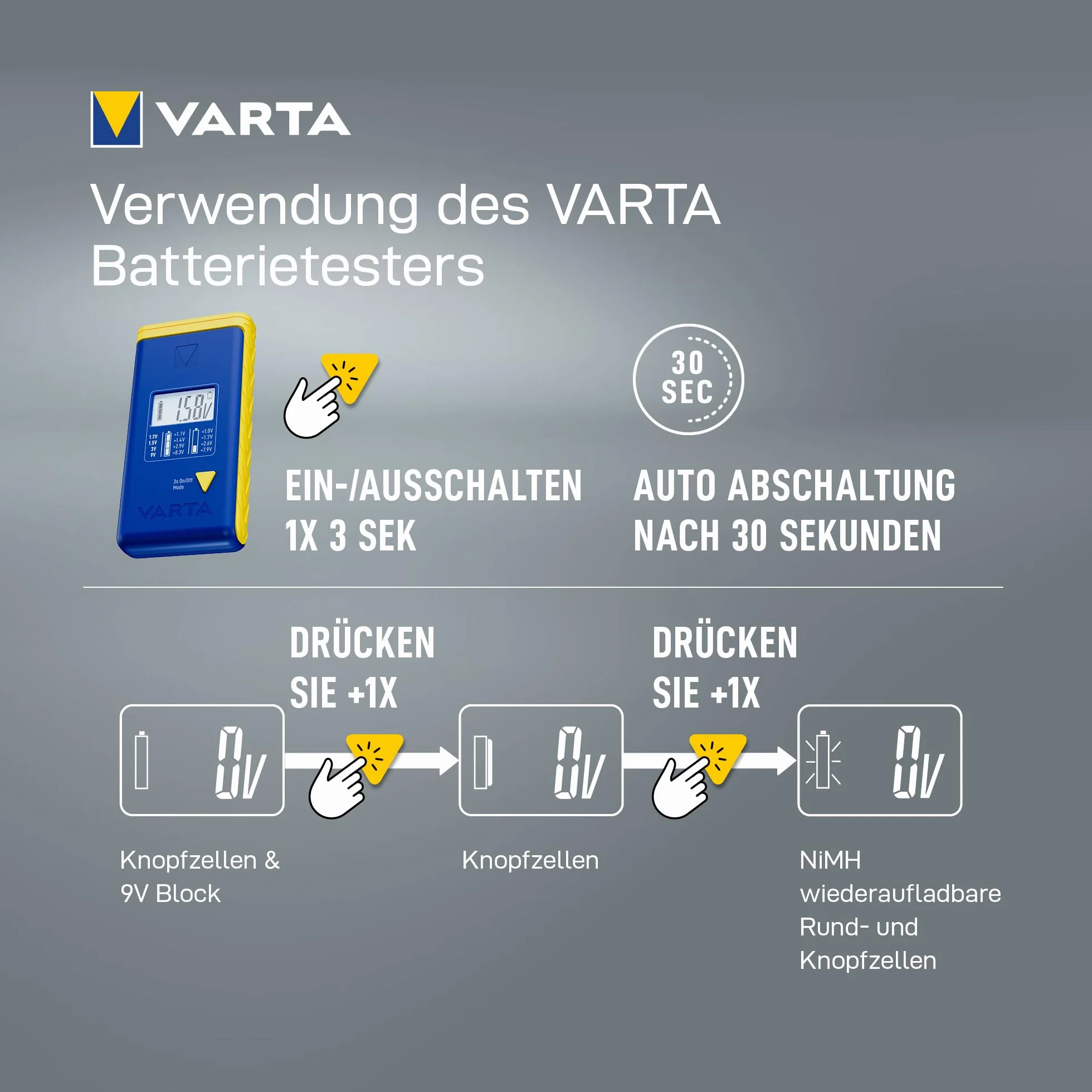 VARTA Battery Tester