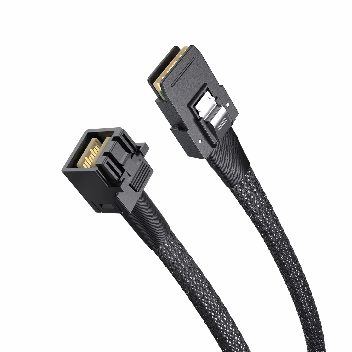 H!Fiber.com Mini SAS HD SFF-8643 do Mini SAS SFF-8087 kabel, 1 metr (3,3 ft)
