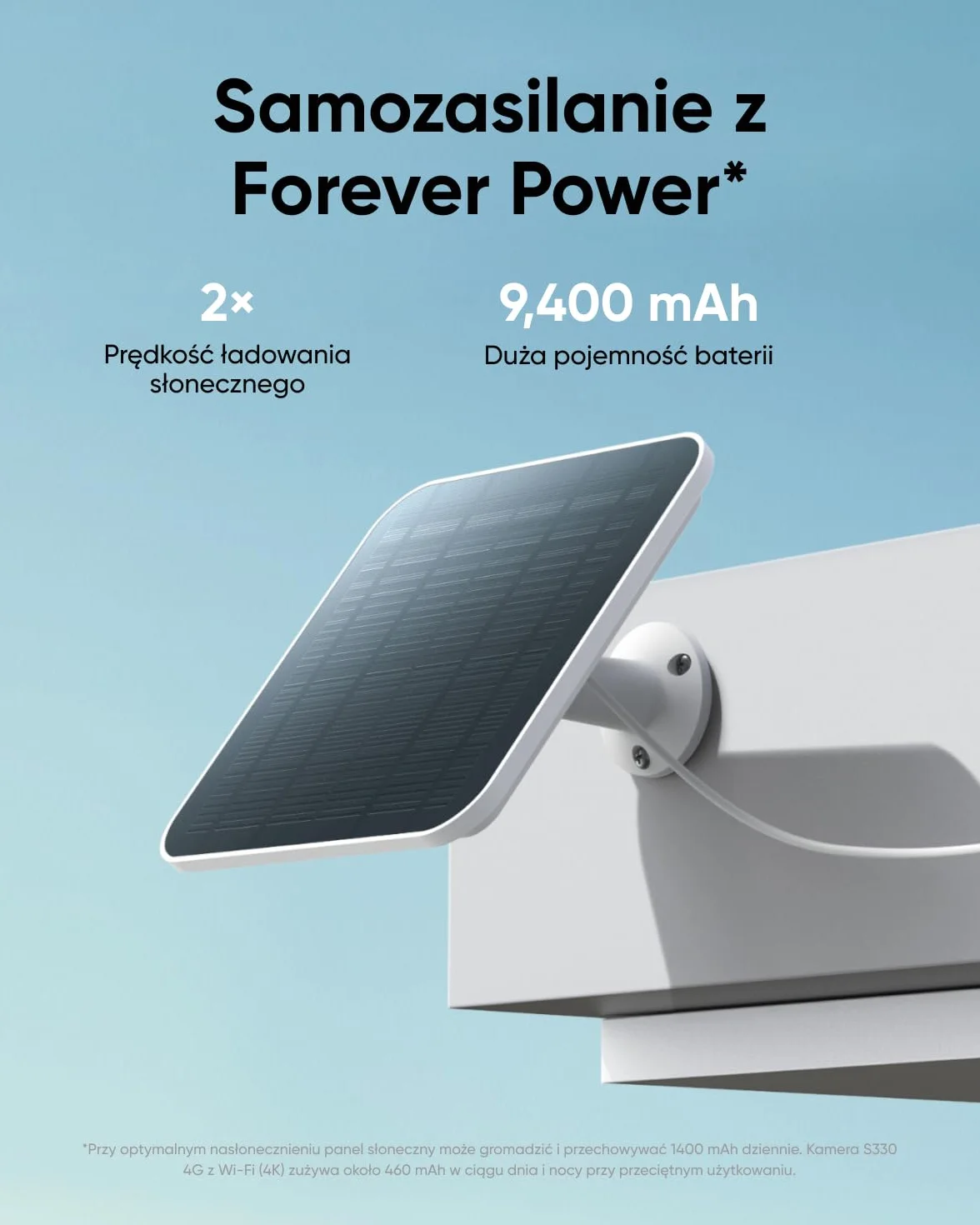 eufy 4G LTE kamera monitoringowa z Wi-Fi, funkcja przechylania 4K UHD, bezprzewodowa, zasilana energią słoneczną z panelem słonecznym, śledzenie osób/pojazdów na bazie sztucznej inteligencji,