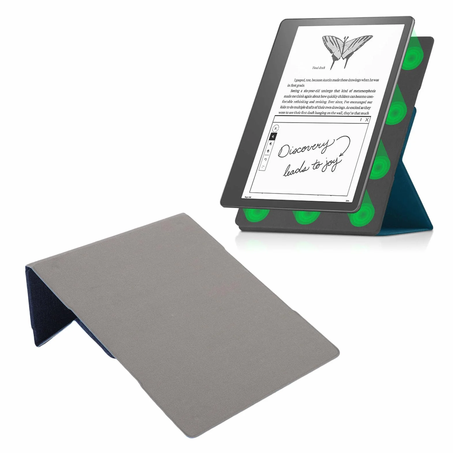 Etui Kindle Scribe, Magnetyczne Automatyczne Uśpienie Wake Cover Kindle Scribe, Etui z Uchwytem na Długopis dla 2022 2024 10,2-calowy Elektroniczny Czytnik Książek (BLUE)