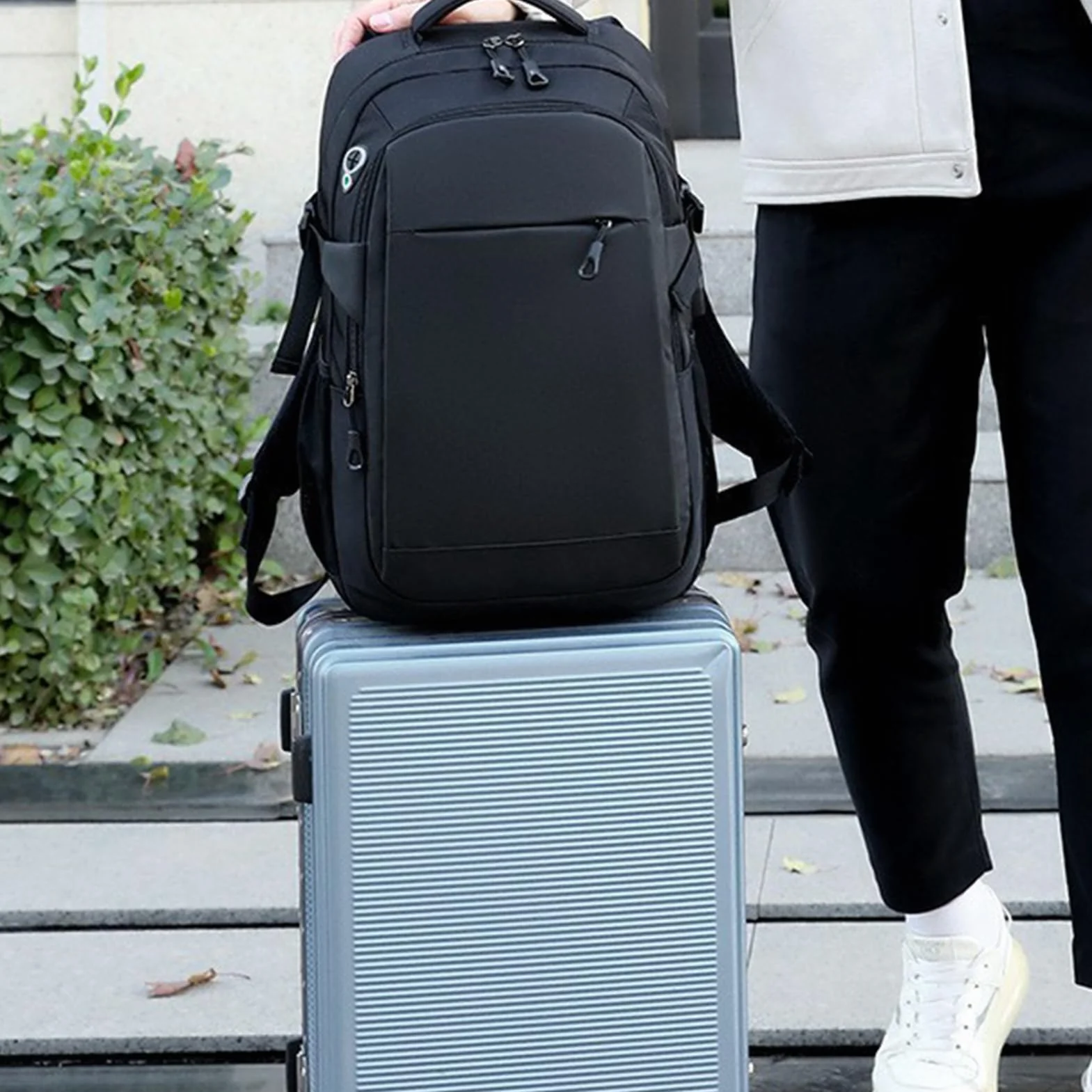 Plecak na Laptopa Przewiewna Torba Na Ramię | Torba Podróżna Na Zewnątrz Dla Studentów Nauczycieli Freelancerów Fotografów Kawiarni Bibliotek Aktywności Na Świeżym