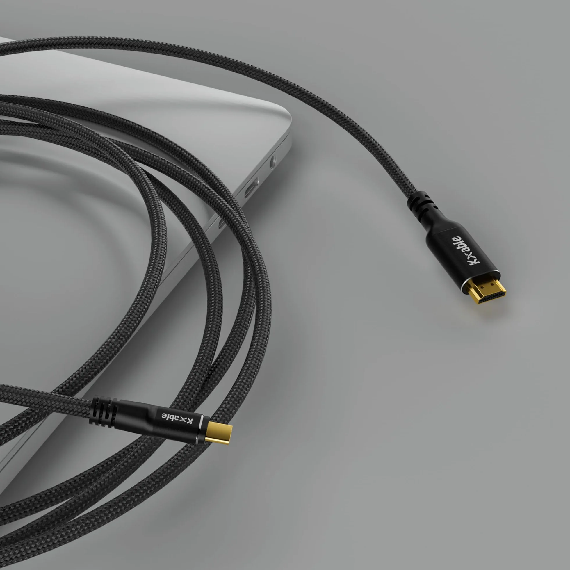 Kabel USB C na HDMI 2.1, 20 stóp, kabel USB 3.1 typu C na 8K HDMI, (8K przy 60Hz, 4K przy 120Hz), kompatybilny z Thunderbolt 3/4, do MacBook Pro, iPad Pro, Samsung Galaxy, Dell, HP i innych
